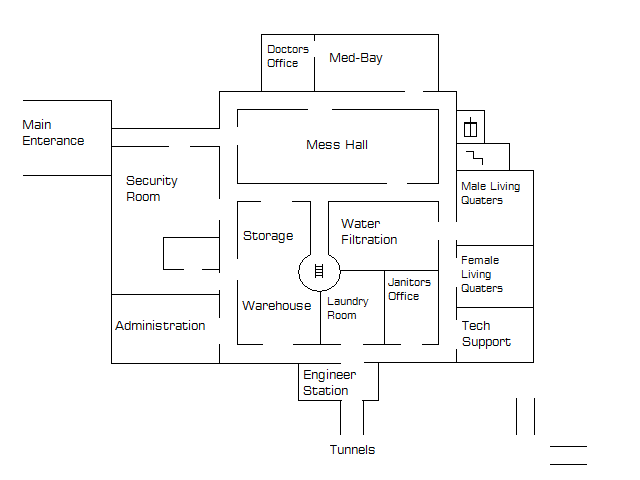 MoaM baseplan first floor