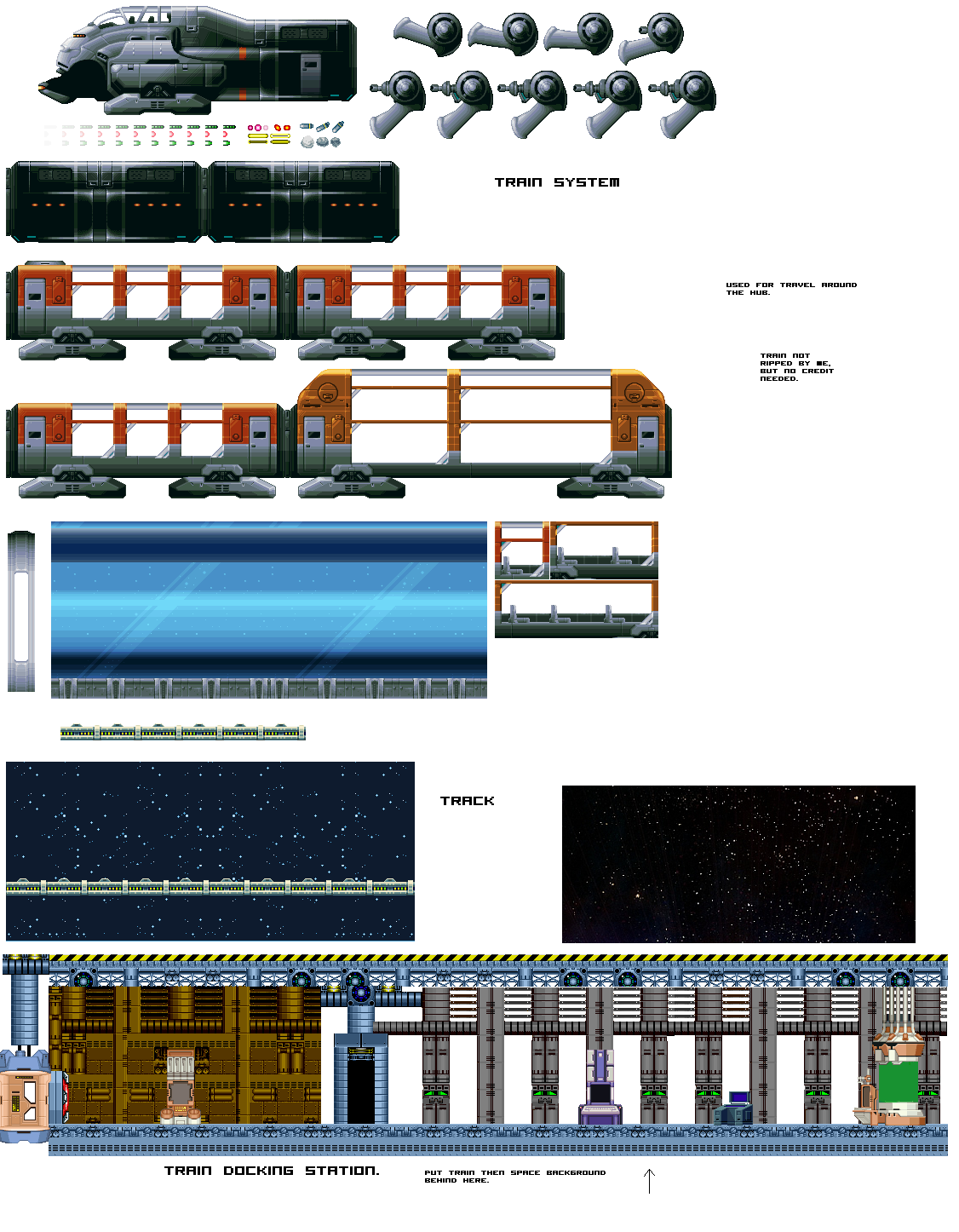 hub train system