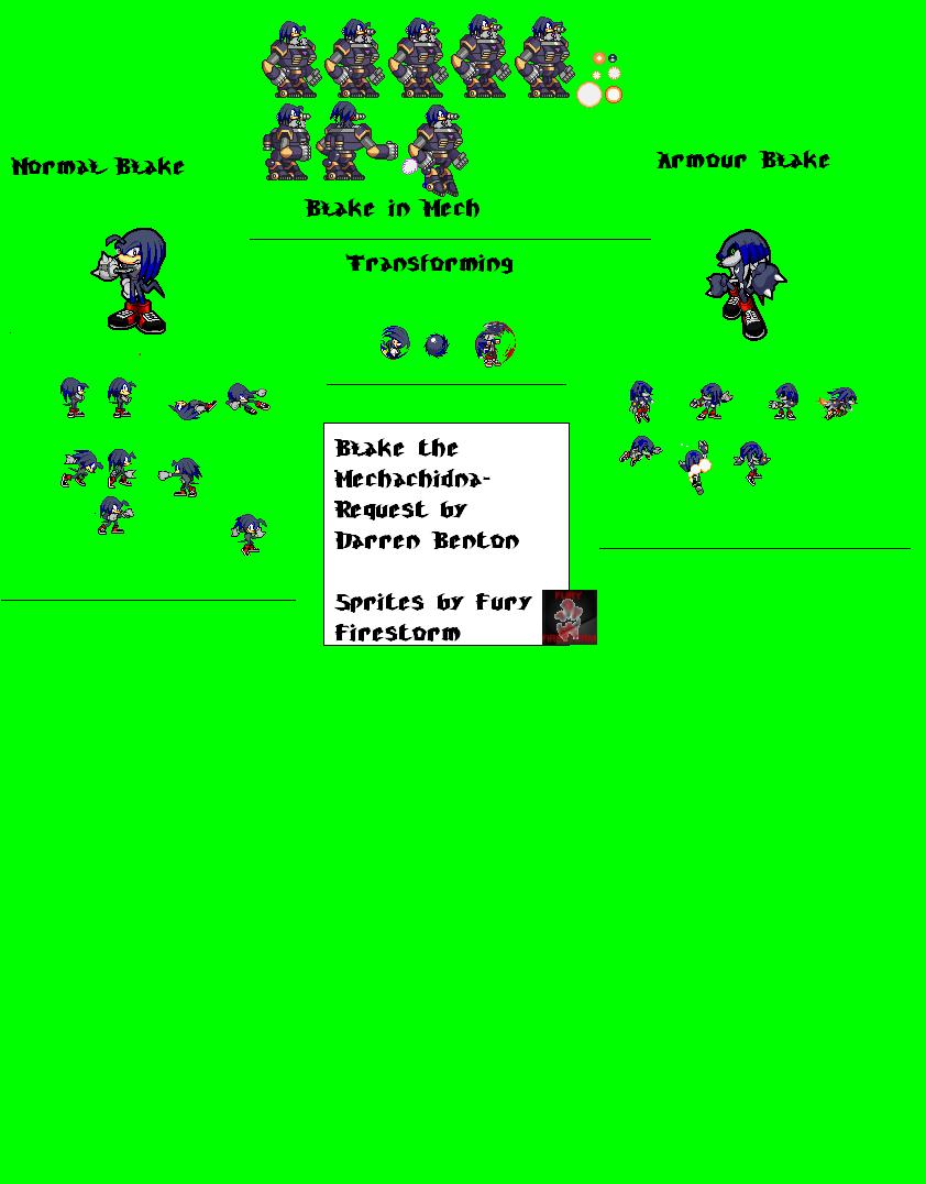 Blake sprites