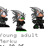Merku timeline and costumes