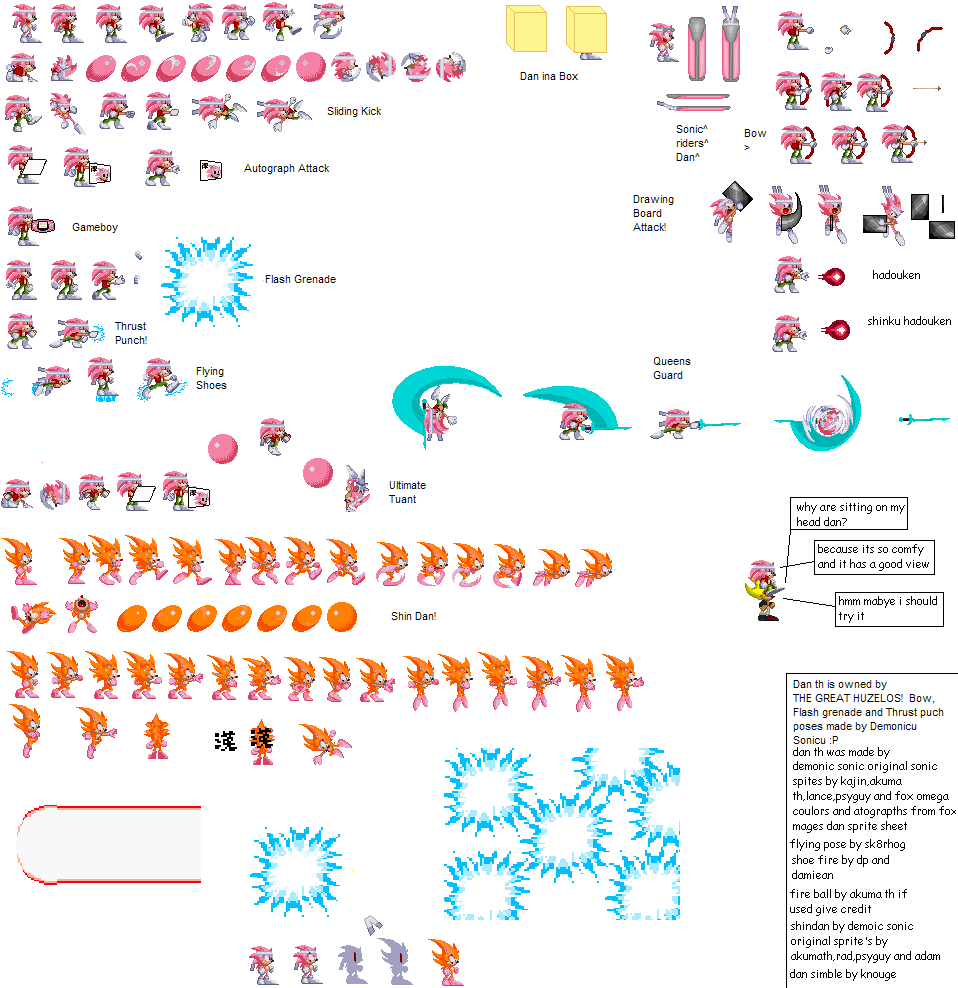 Dan Sheet!