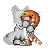 Older Kazu and Tikal kissing