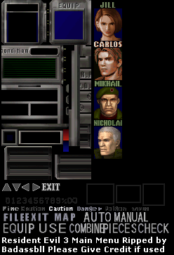 re3 menu