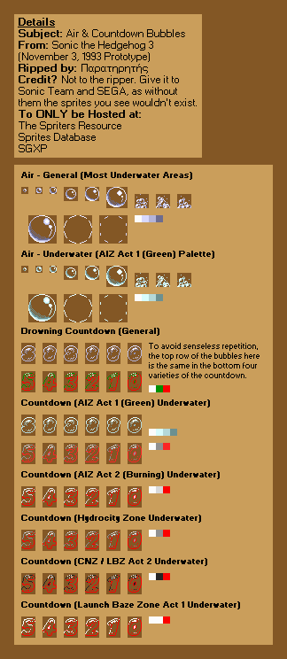 Air & Countdown Bubbles (S3 Prototype)