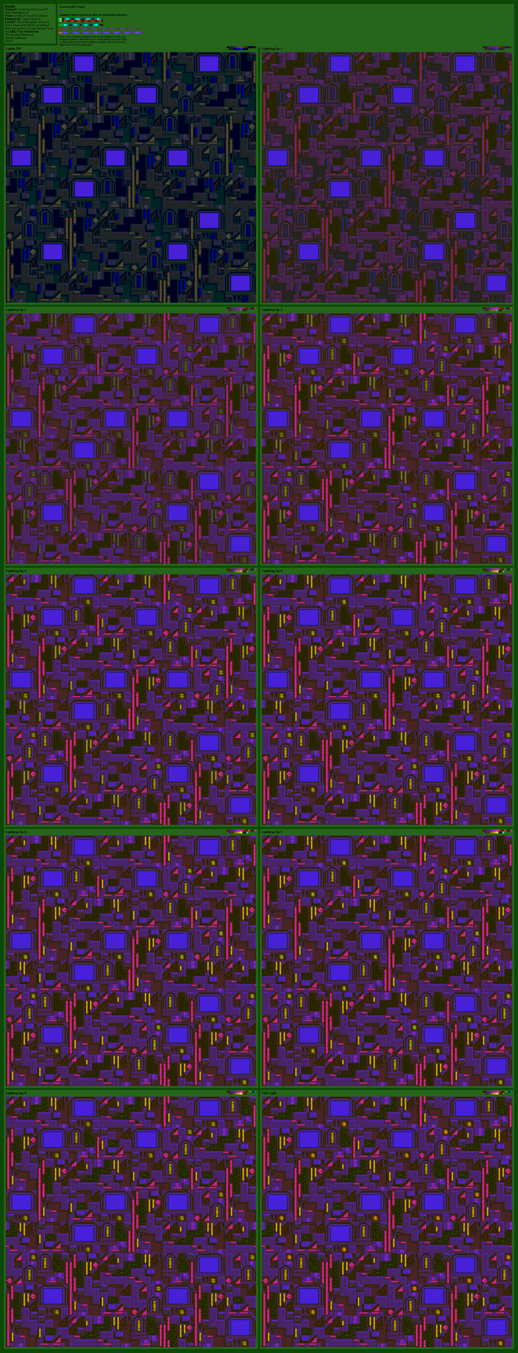 Amazing Arena Level 5 (Night) (Chaotix)