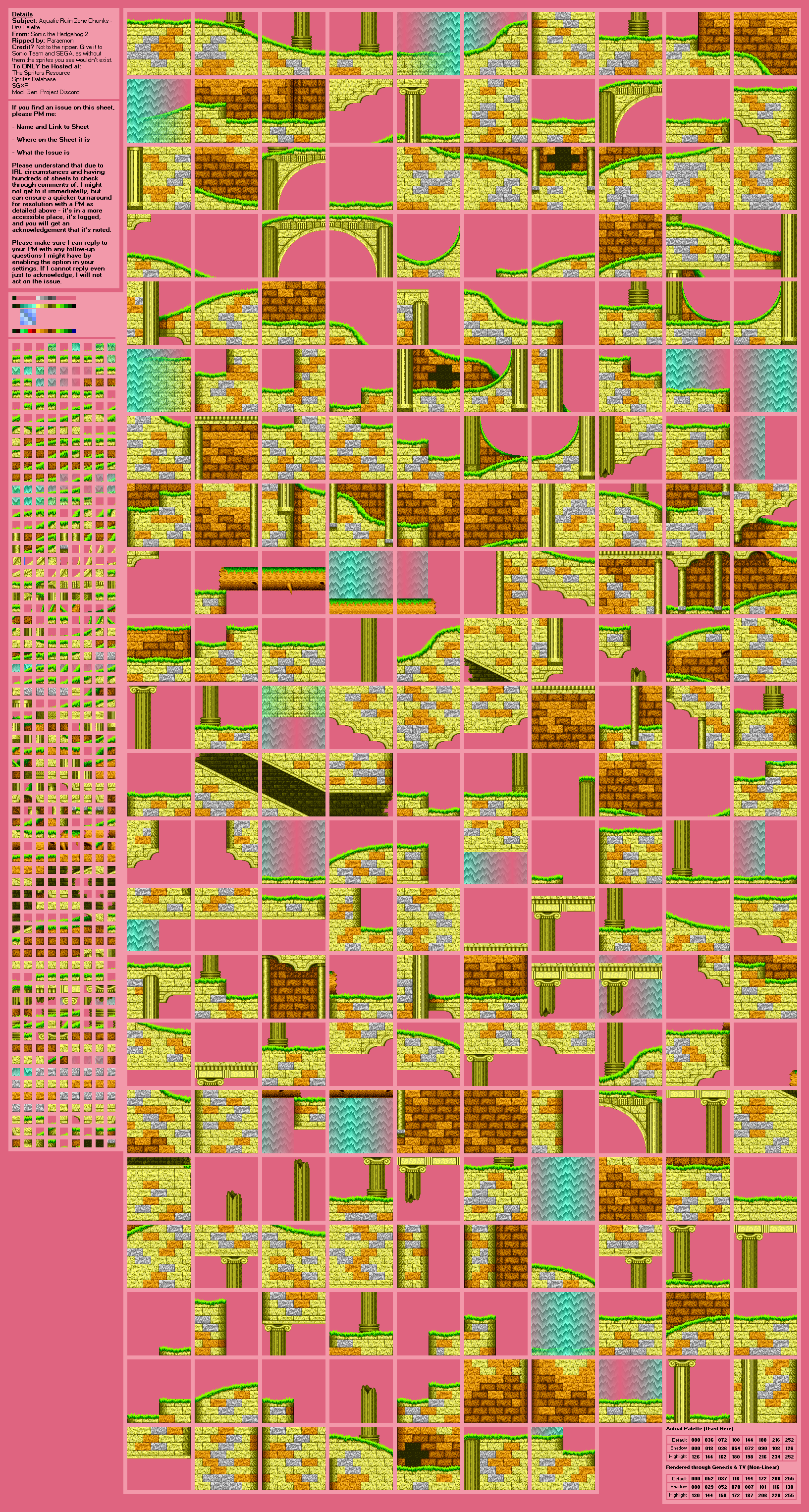 Aquatic Ruin Zone (Dry) (S2)