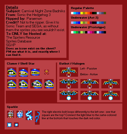 Badniks (Carnival Night Zone) (S3)