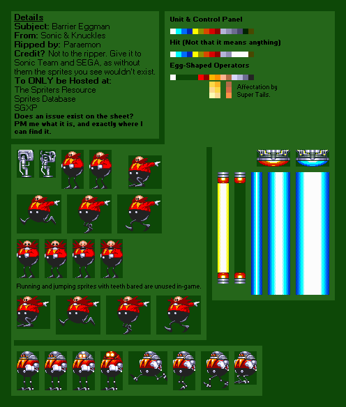 Barrier Eggman / Laser Prison (S&K)