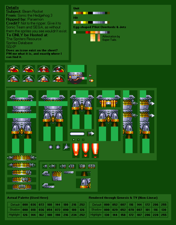 Beam Rocket/Egg Rocket (S3)