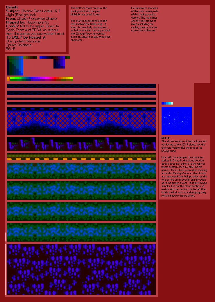 Botanic Base Levels 1 & 2 (Night) (Chaotix)
