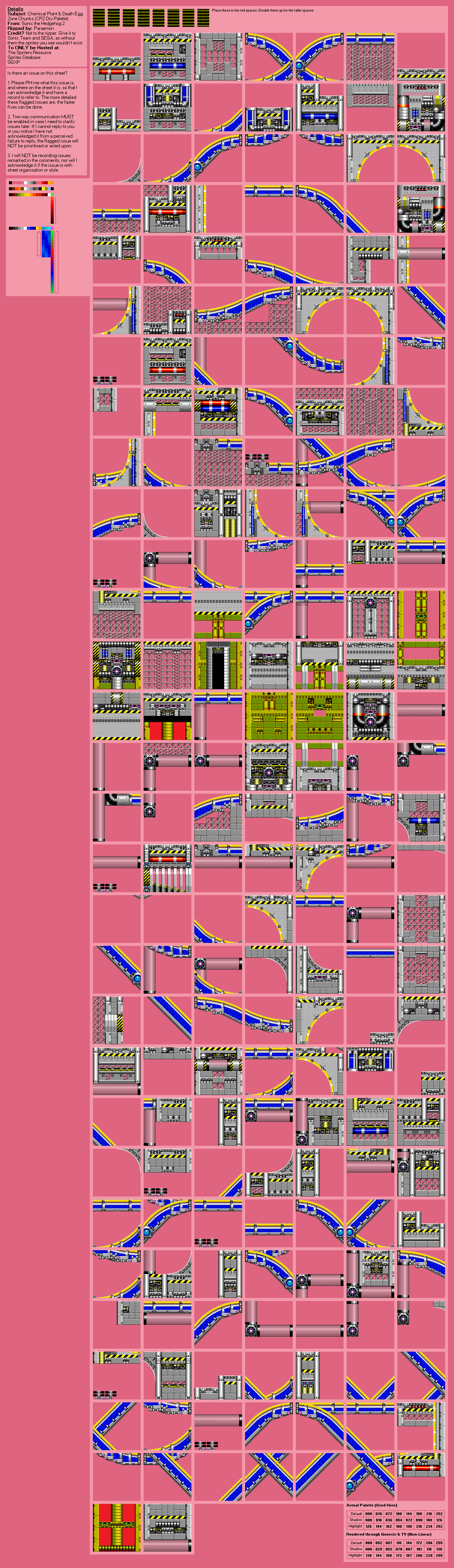 Chemical Plant (& Death Egg) Zone (Dry) (S2)