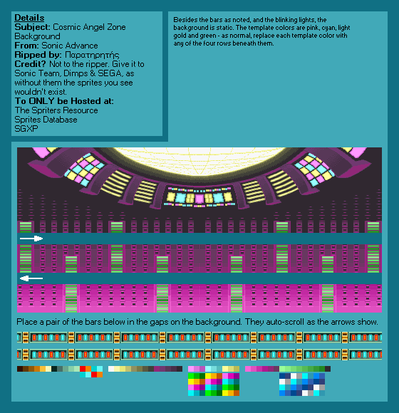 Cosmic Angel Zone (Advance)
