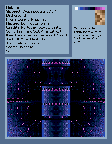 Death Egg Zone Act 1 (S&K)