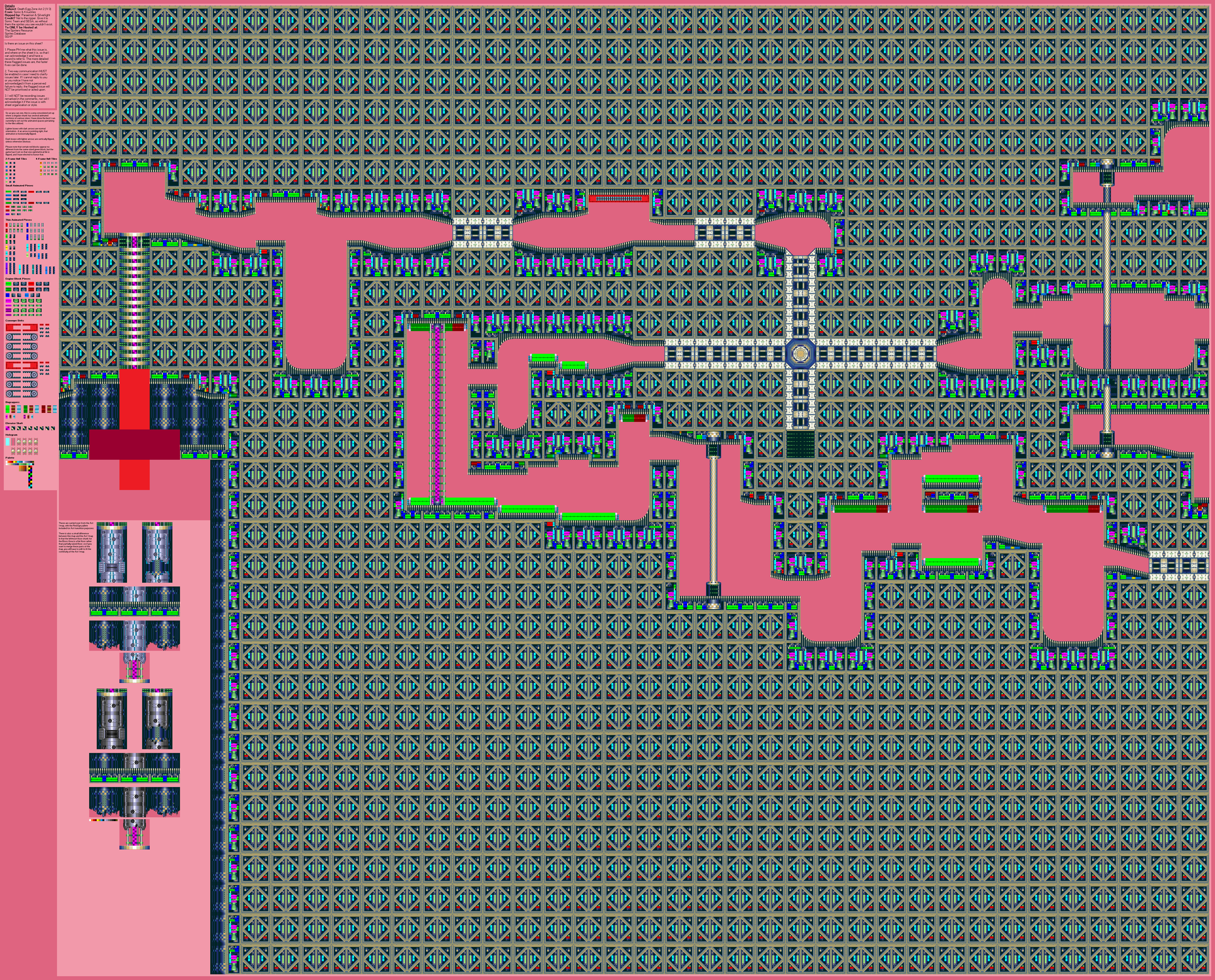 Death Egg Zone Act 2 (S&K), part 1 of 3