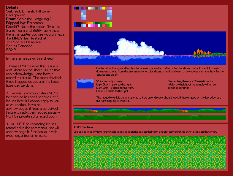Emerald Hill Zone Background (S2)