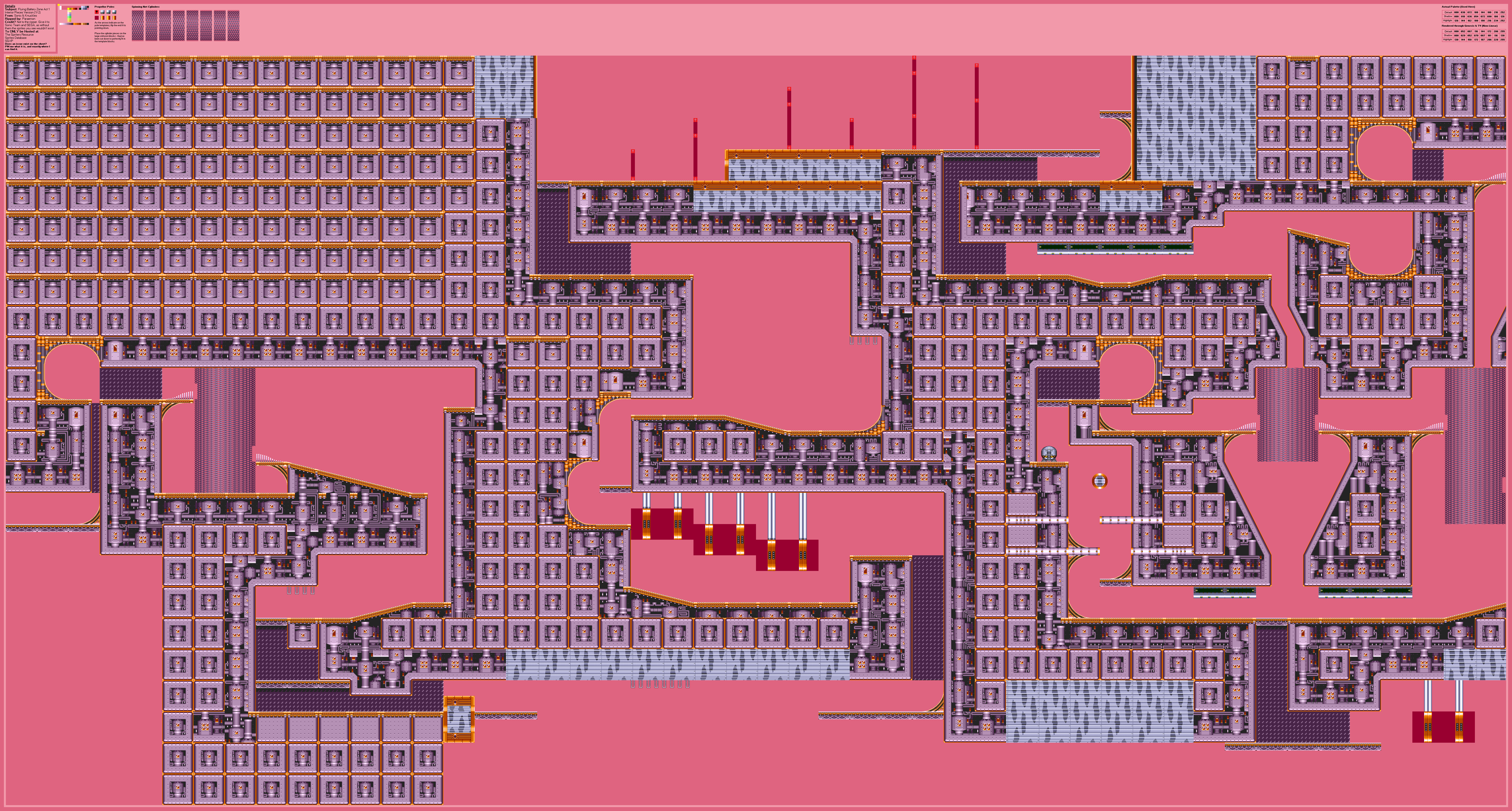 Flying Battery Zone Act 1 (Interior Pieces) (S&K), part 1 of 2
