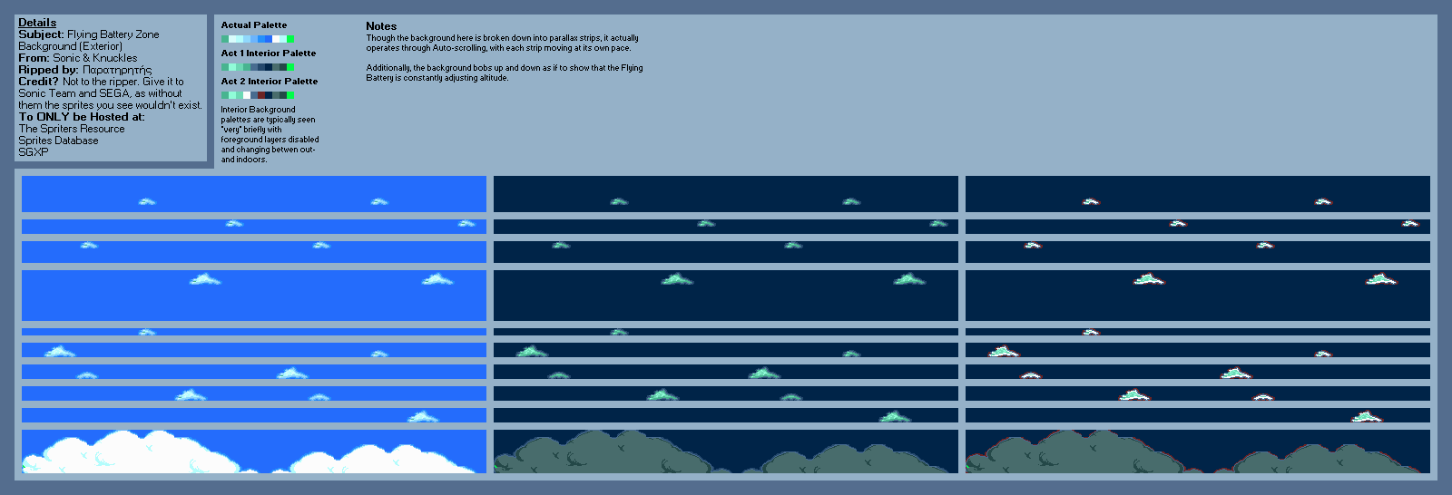 Flying Battery Zone (Exterior) (S&K)