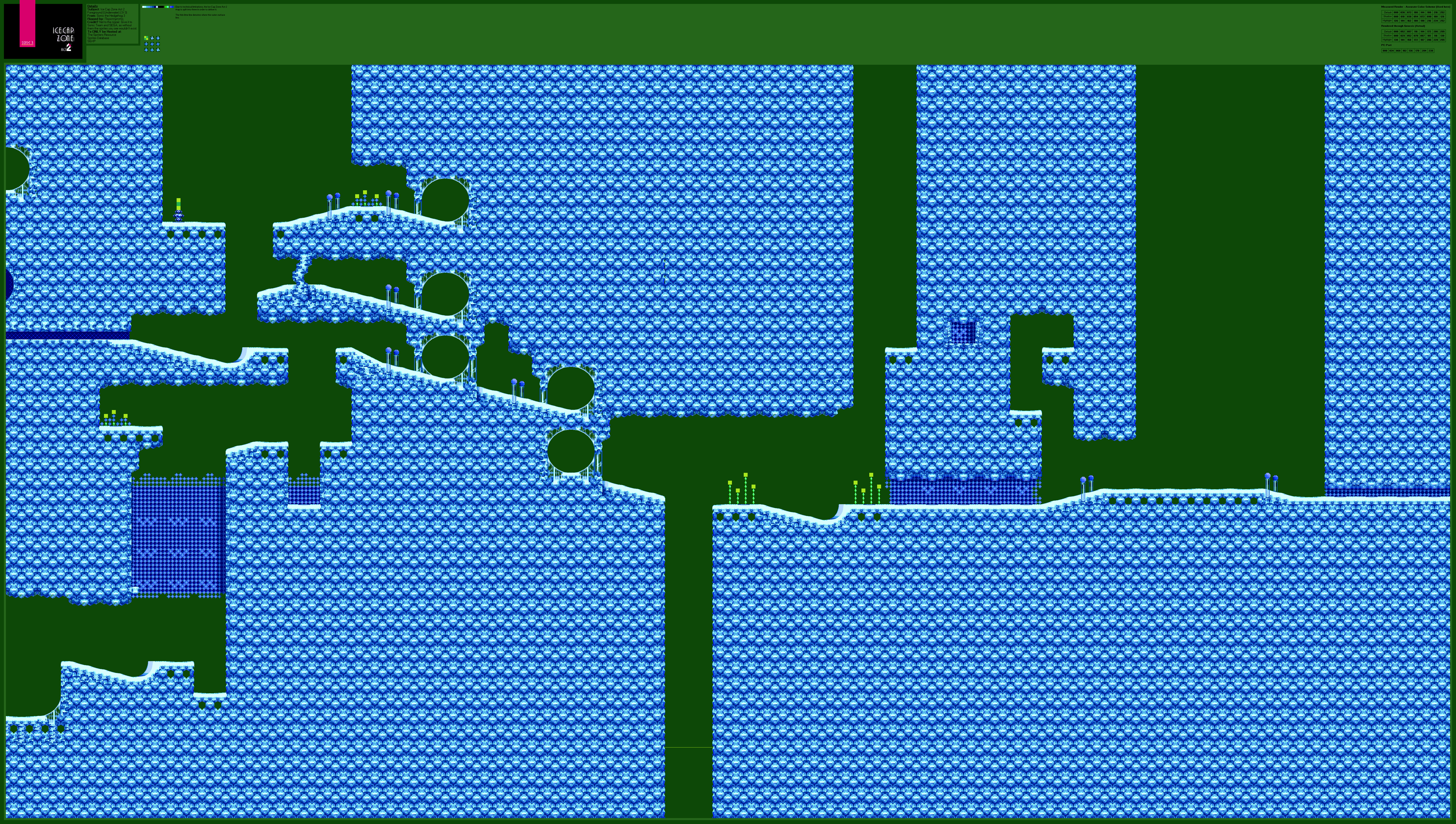 Ice Cap Zone Act 2 (Underwater) (S3), part 3 of 3