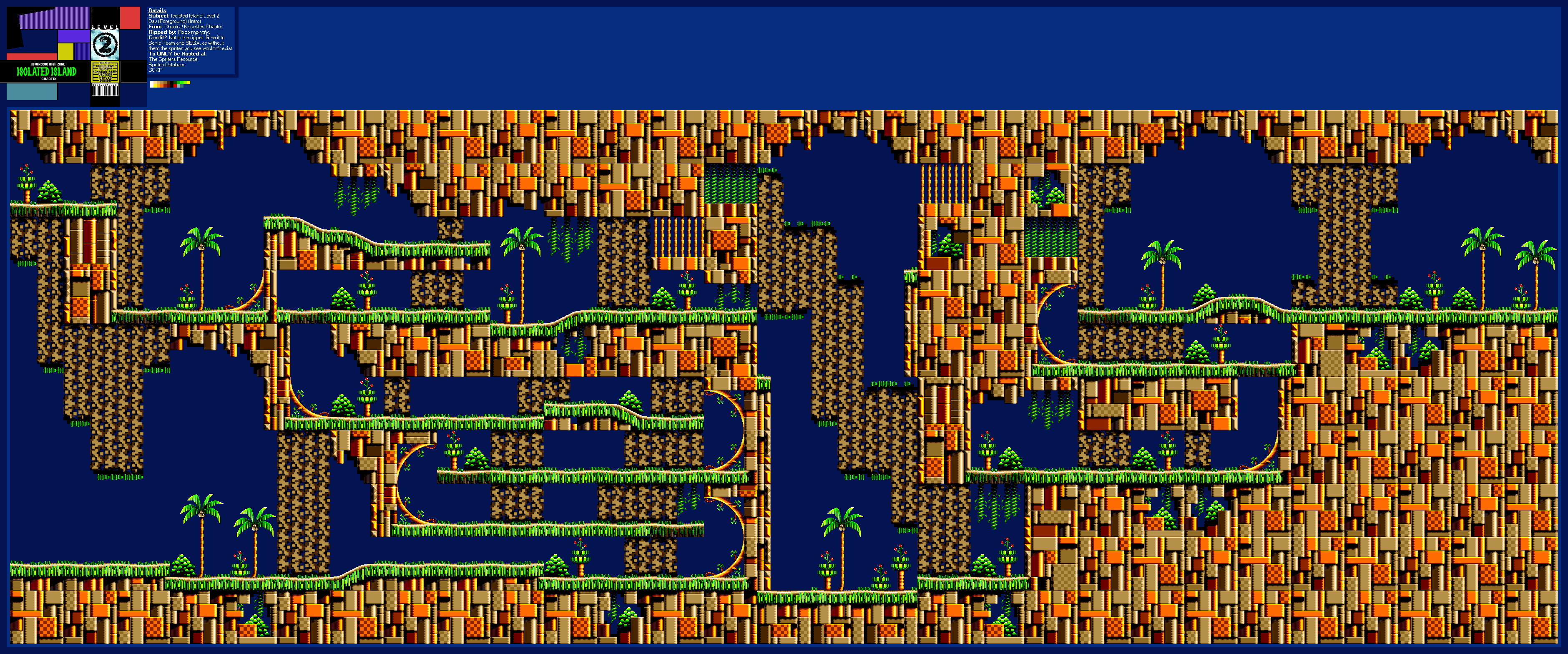Isolated Island (Intro) Level 2 (Day) (Chaotix)