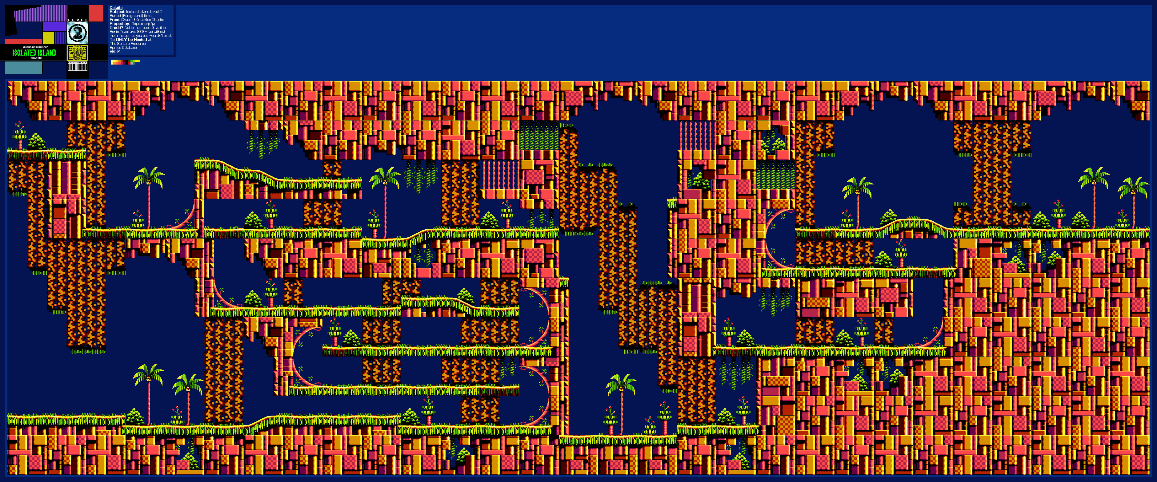 Isolated Island (Intro) Level 2 (Sunset) (Chaotix)