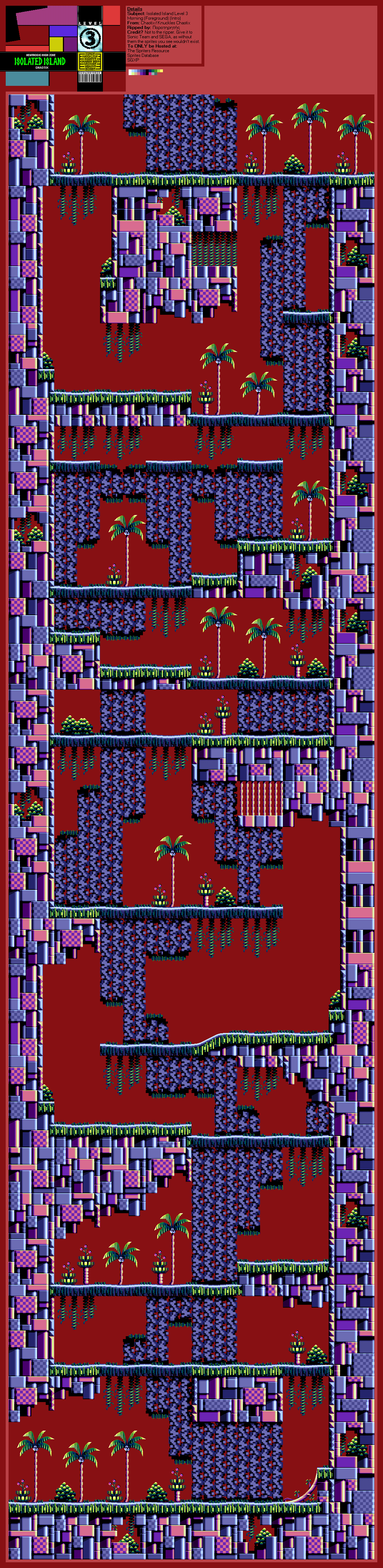 Isolated Island (Intro) Level 3 (Morning) (Chaotix)