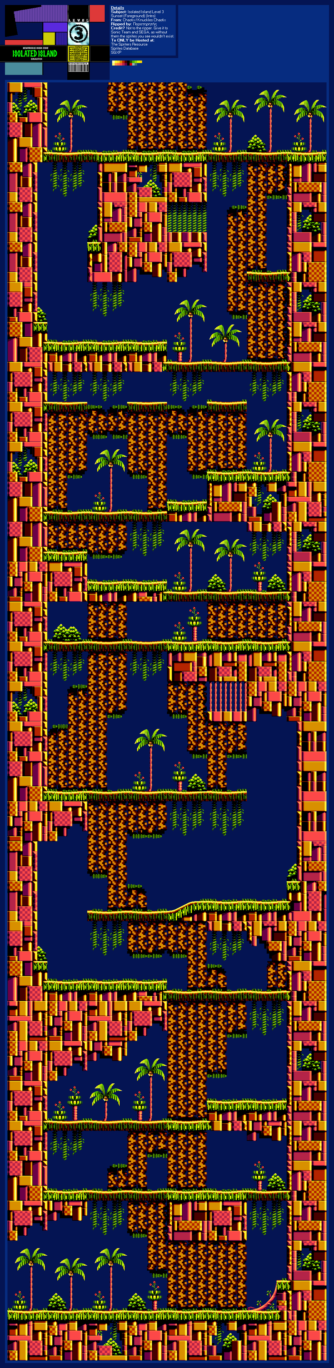 Isolated Island (Intro) Level 3 (Sunset) (Chaotix)