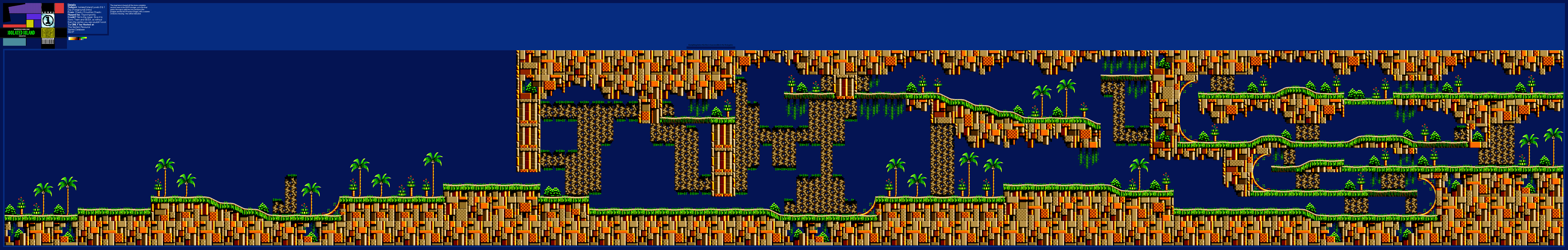 Isolated Island (Intro) Levels 0 & 1 (Day) (Chaotix)