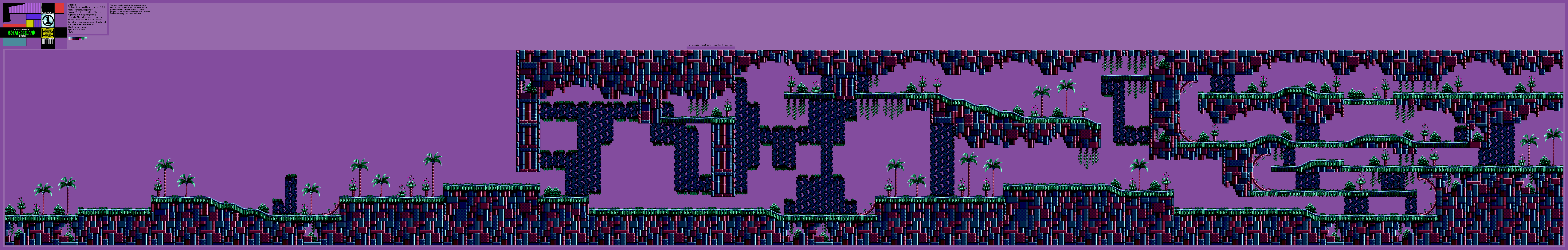 Isolated Island (Intro) Levels 0 & 1 (Night) (Chaotix)