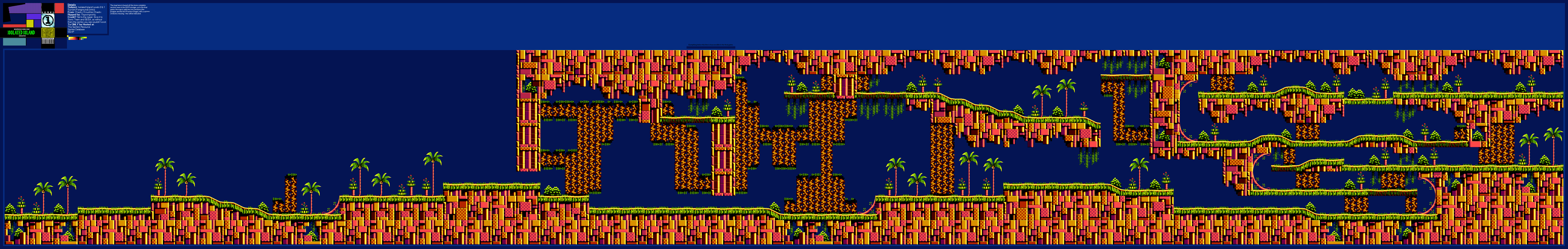 Isolated Island (Intro) Levels 0 & 1 (Sunset) (Chaotix)