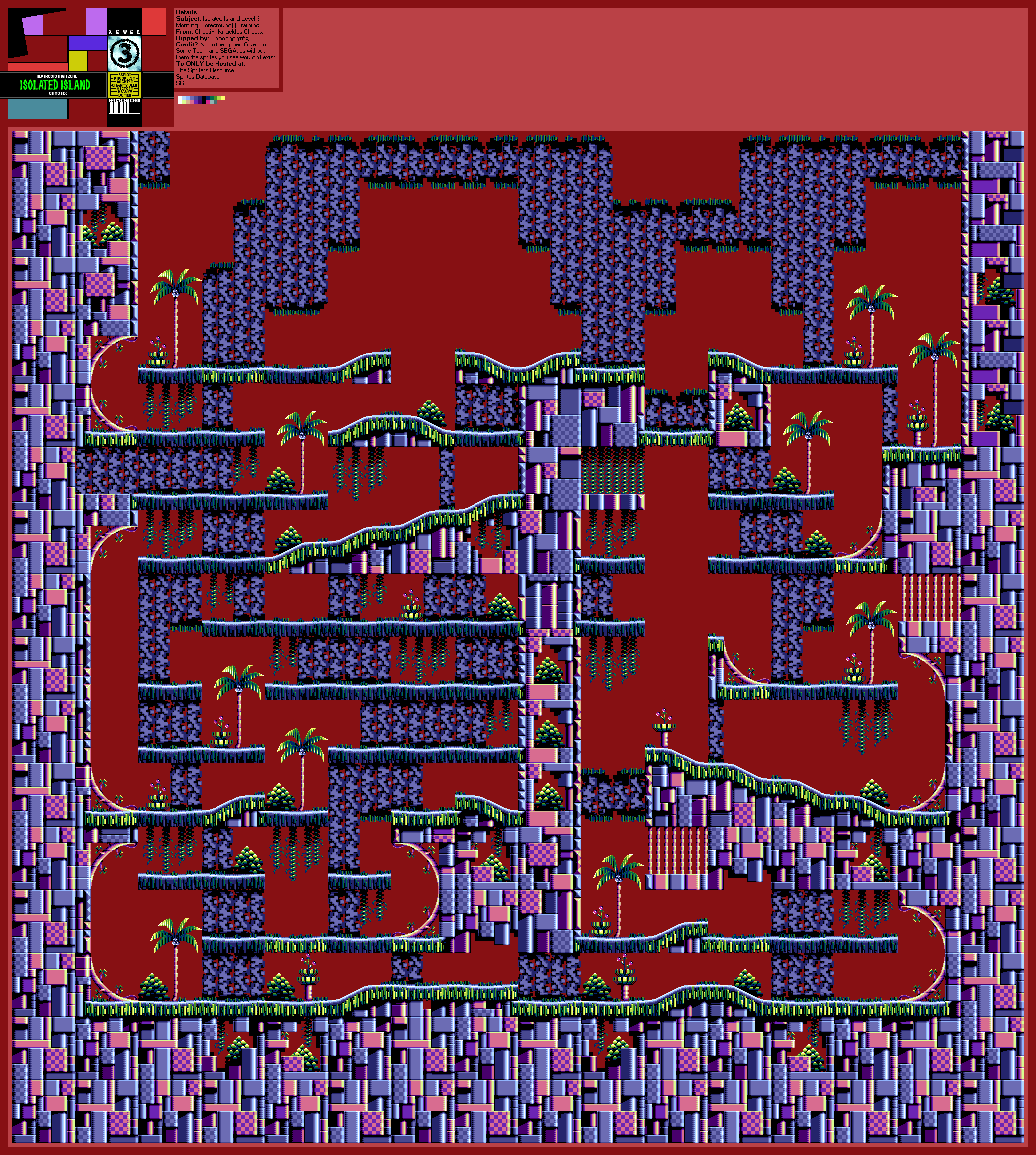 Isolated Island (Training) Level 3 (Morning) (Chaotix)