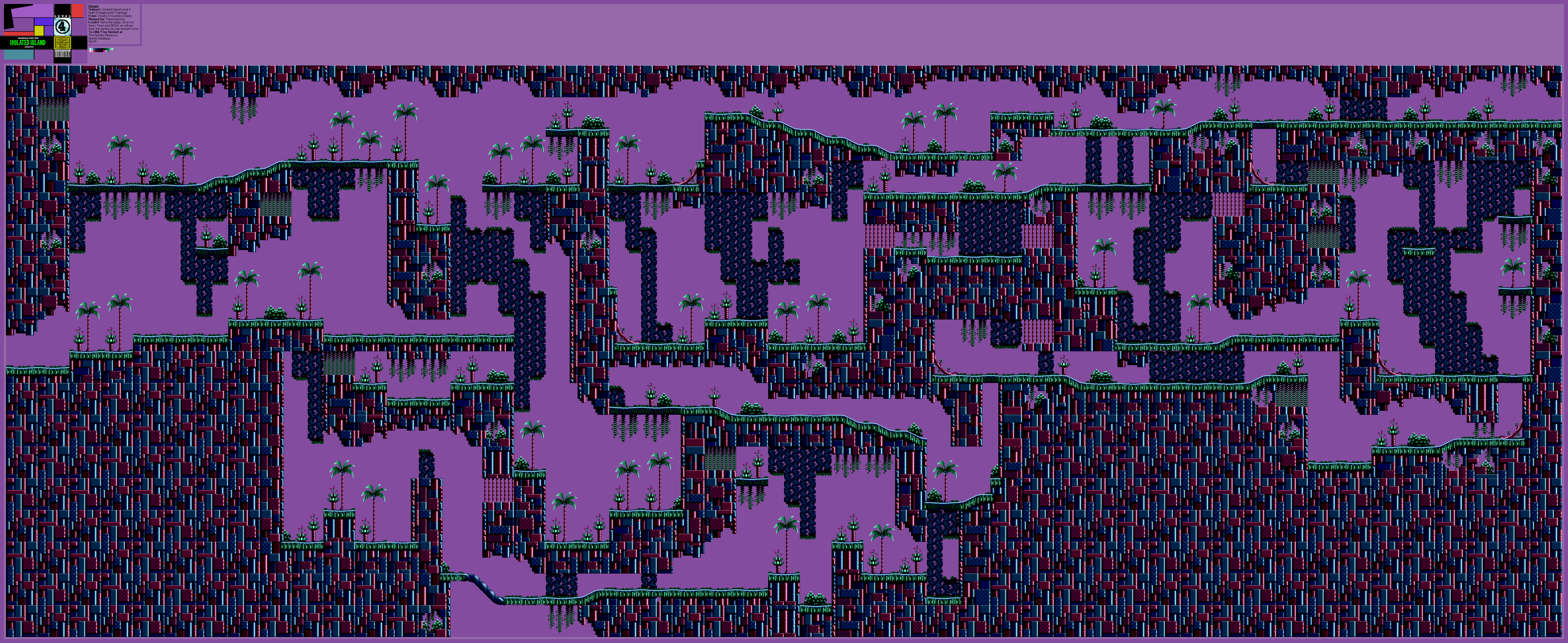 Isolated Island (Training) Level 4 (Night) (Chaotix)