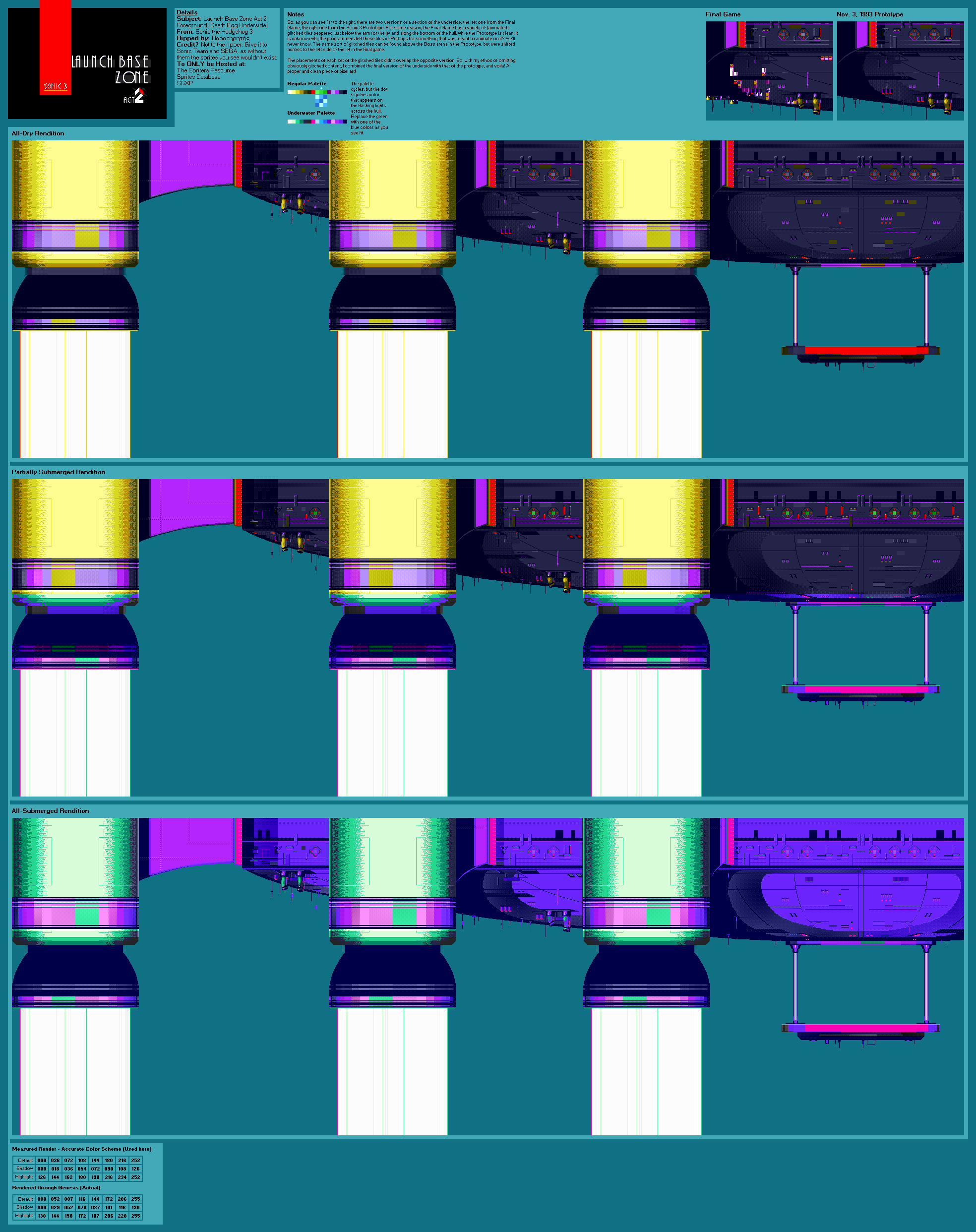 Launch Base Zone Act 2 (Death Egg Underside) (S3)