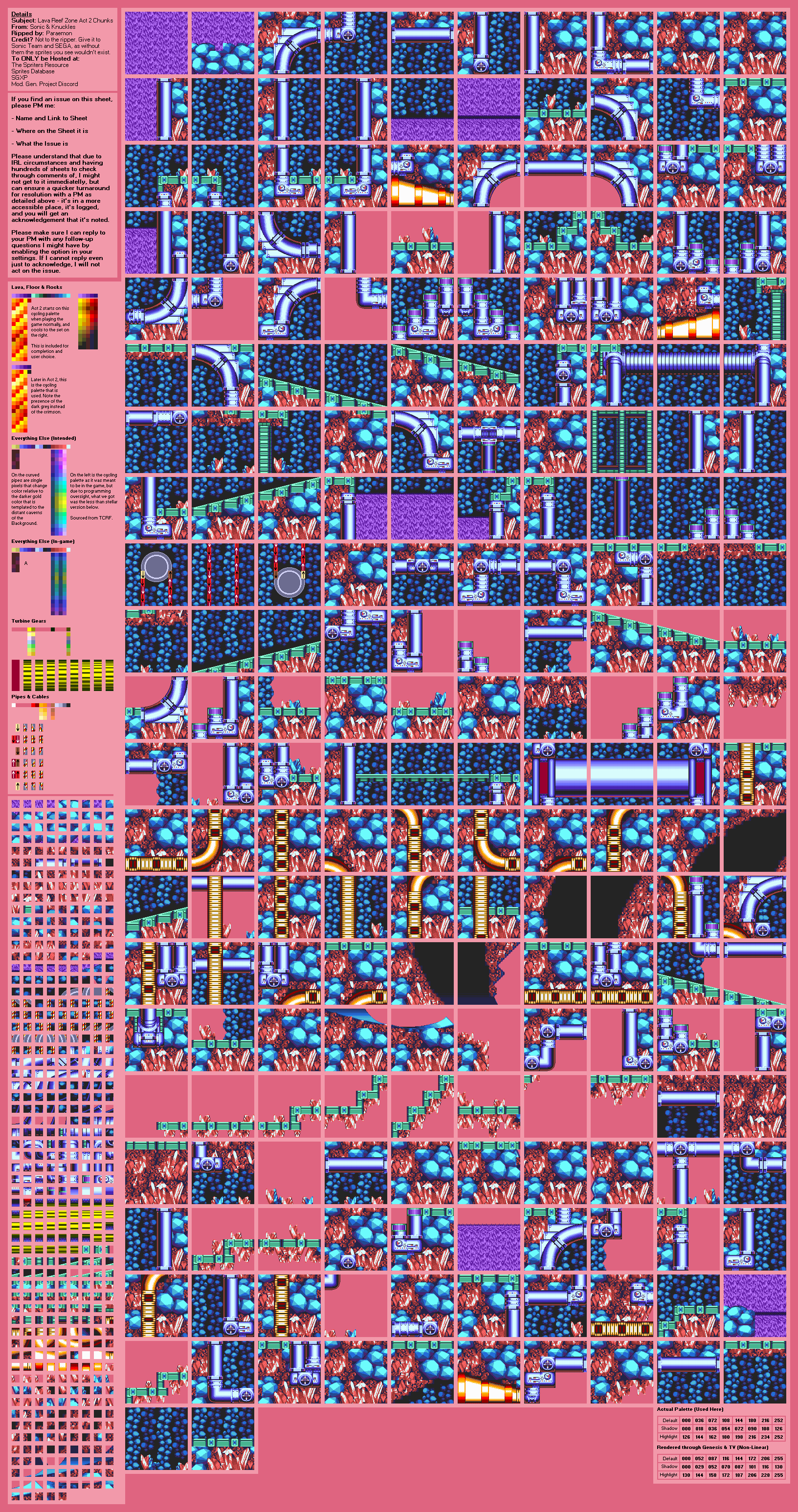 Lava Reef Zone Act 2 (S&K)