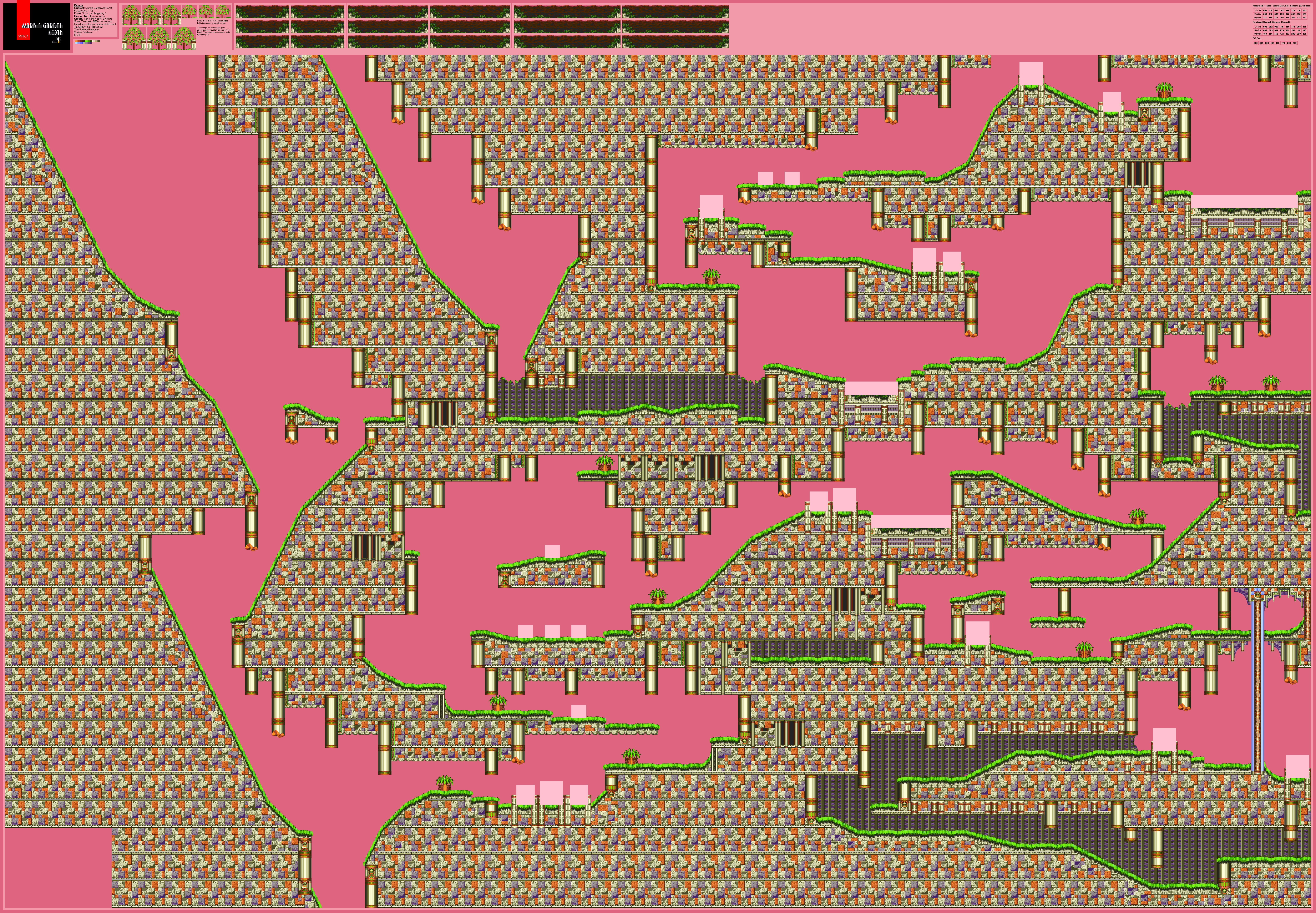 Marble Garden Zone Act 1 (S3), part 1 of 2