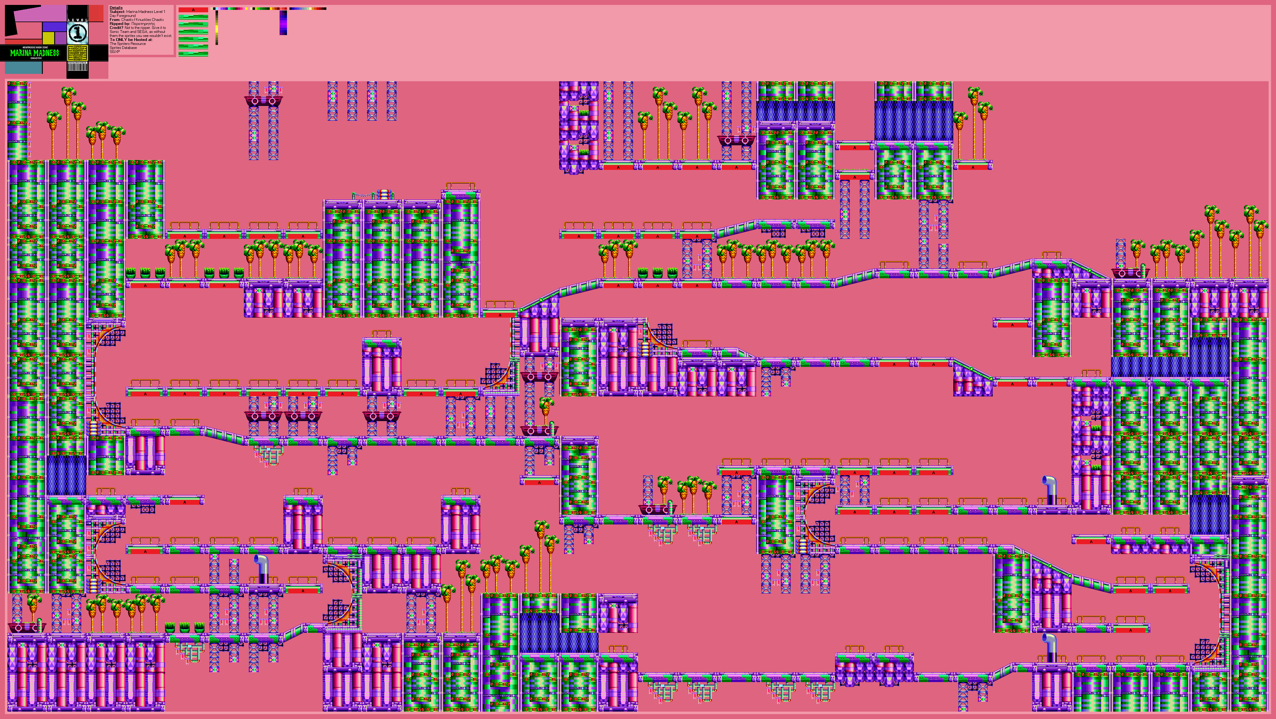 Marina Madness Level 1 (Day) (Chaotix)