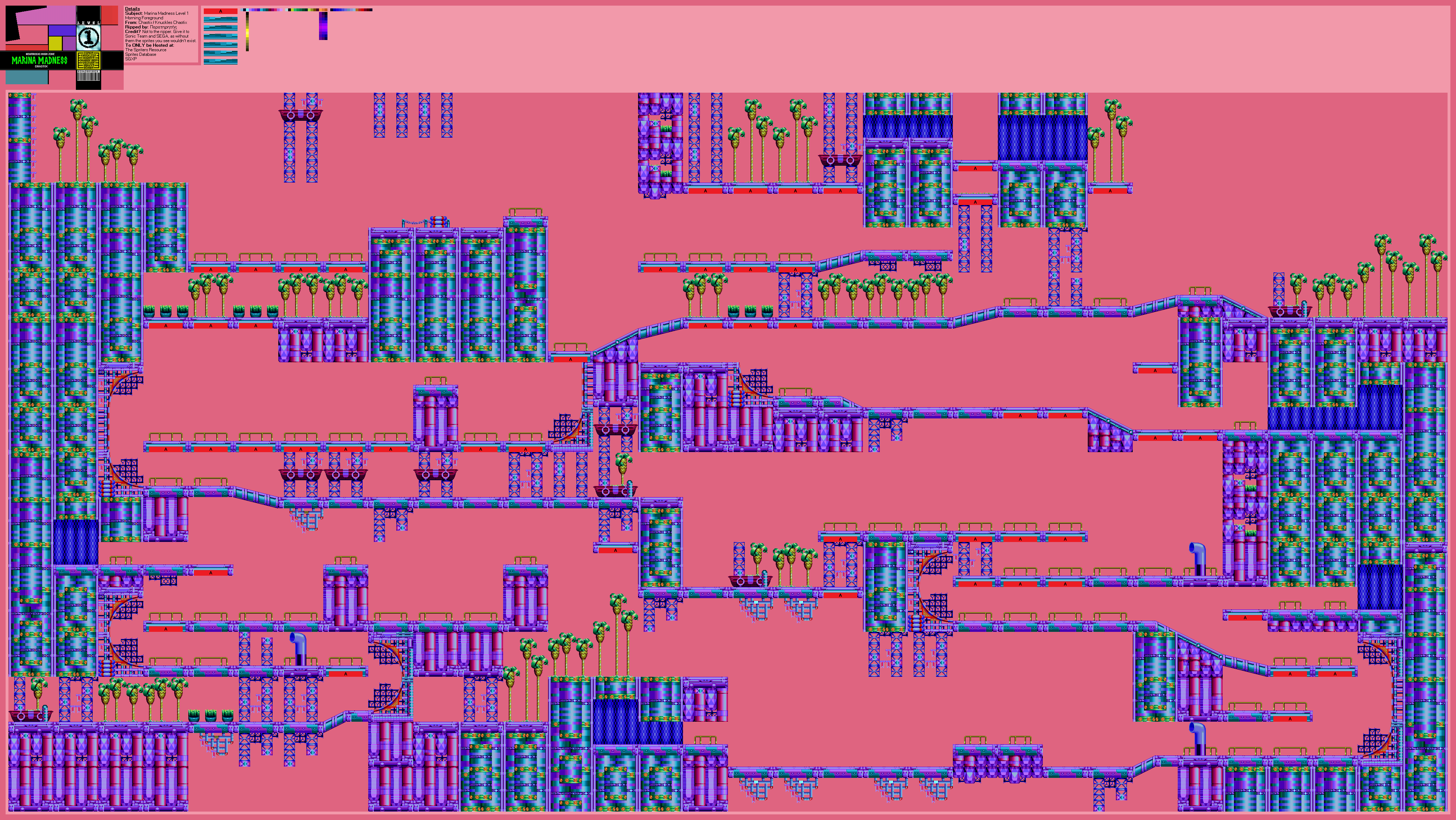 Marina Madness Level 1 (Morning) (Chaotix)