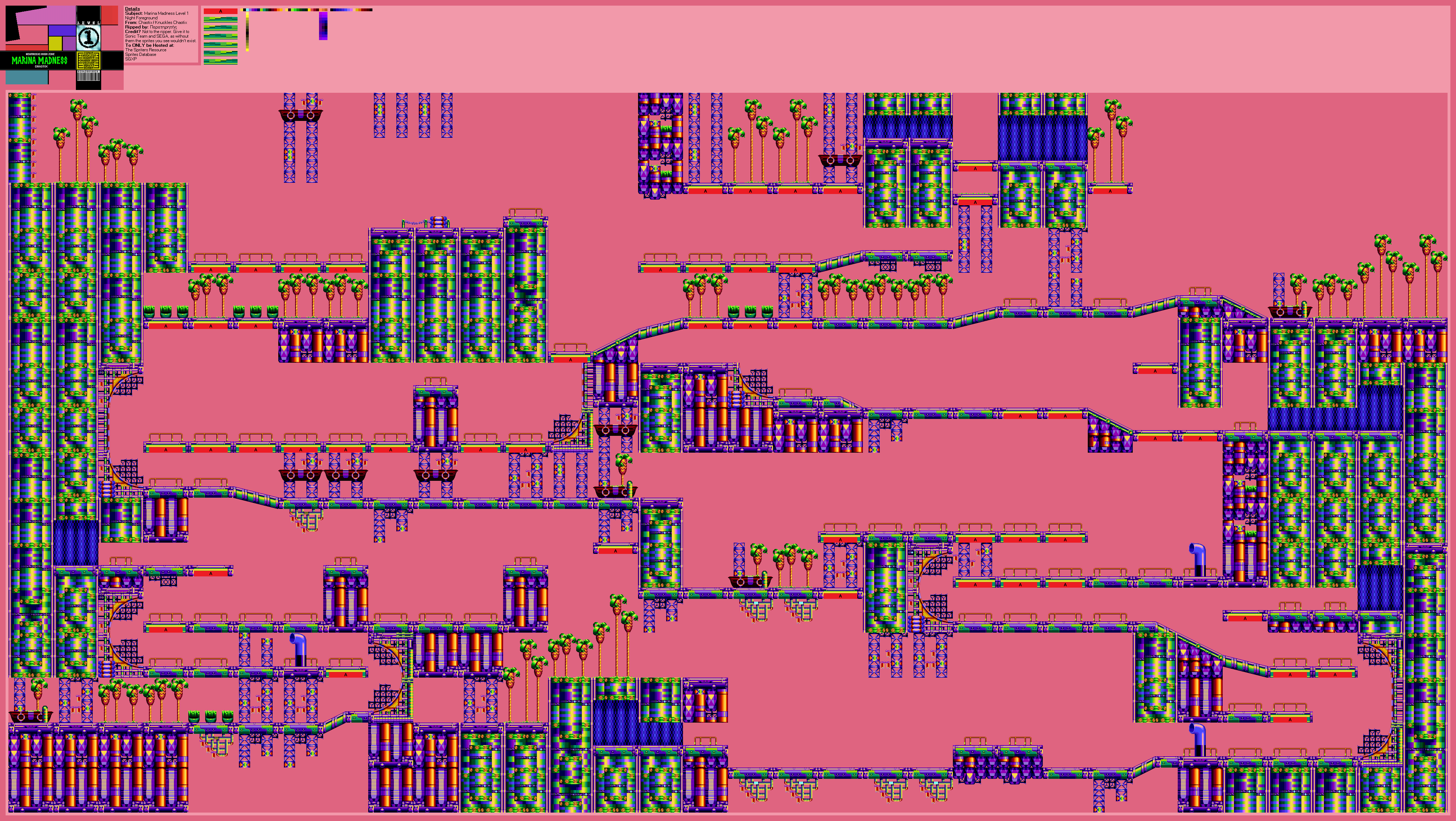 Marina Madness Level 1 (Night) (Chaotix)