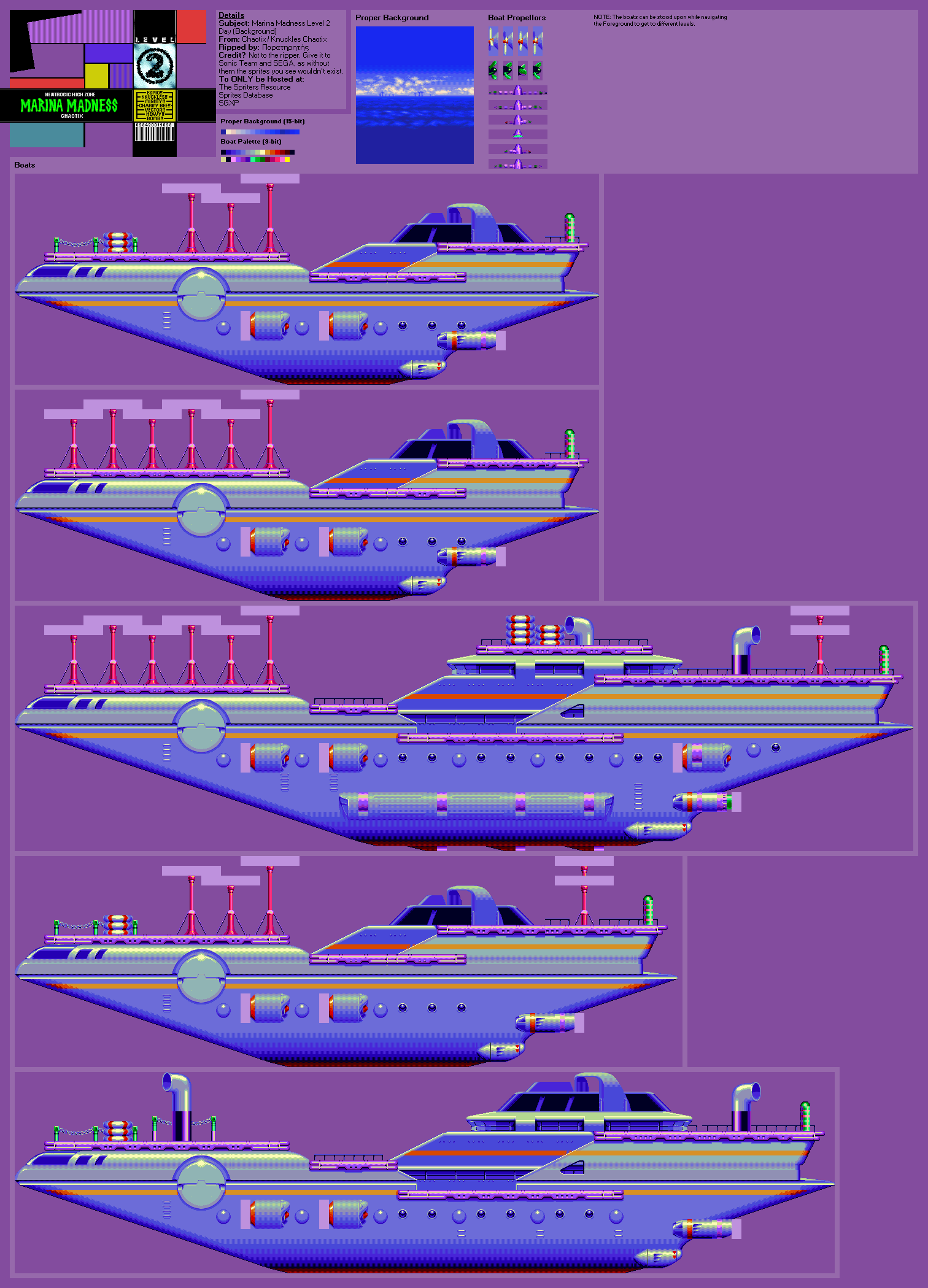 Marina Madness Level 2 (Day) (Chaotix)