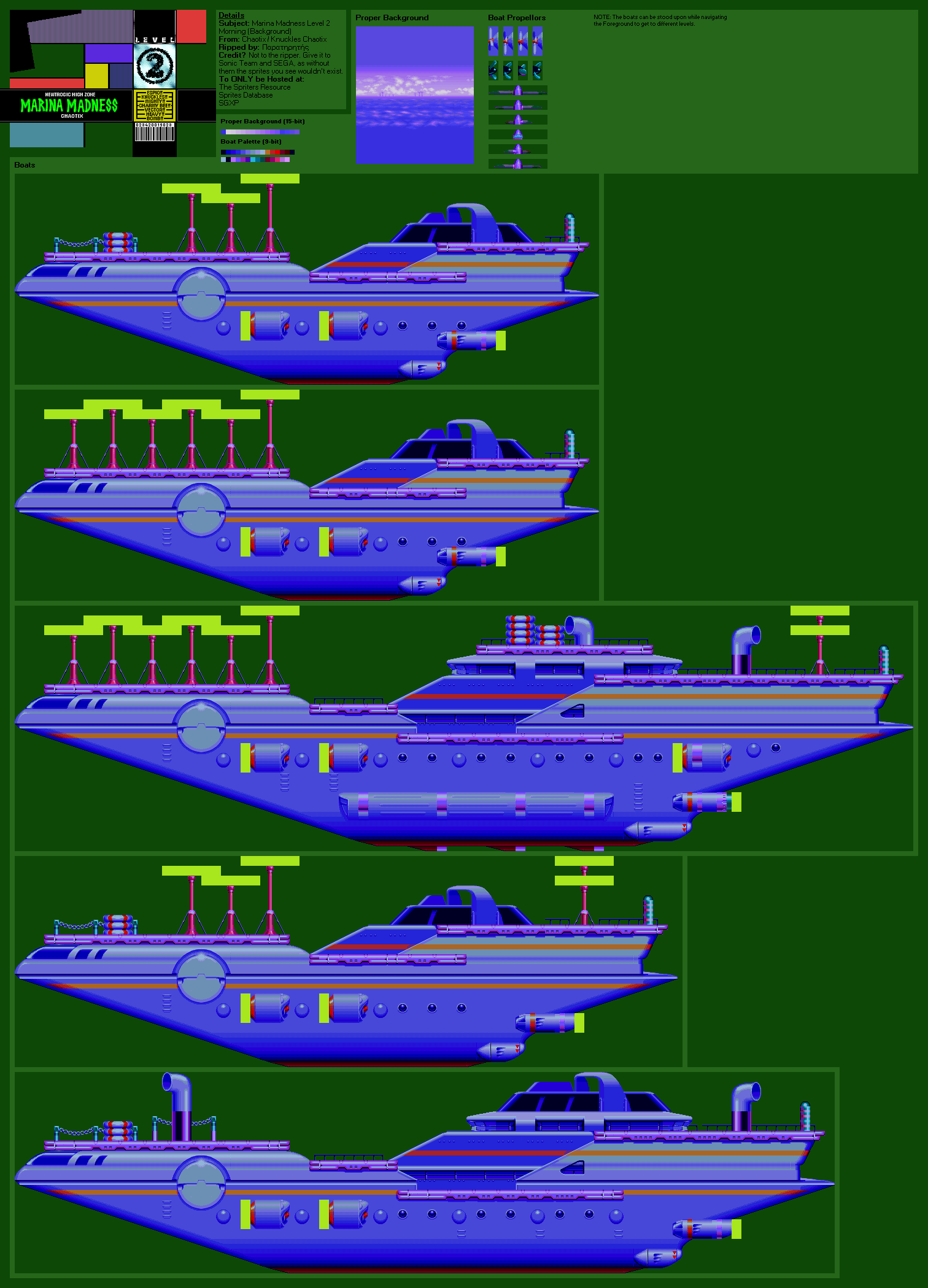 Marina Madness Level 2 (Morning) (Chaotix)