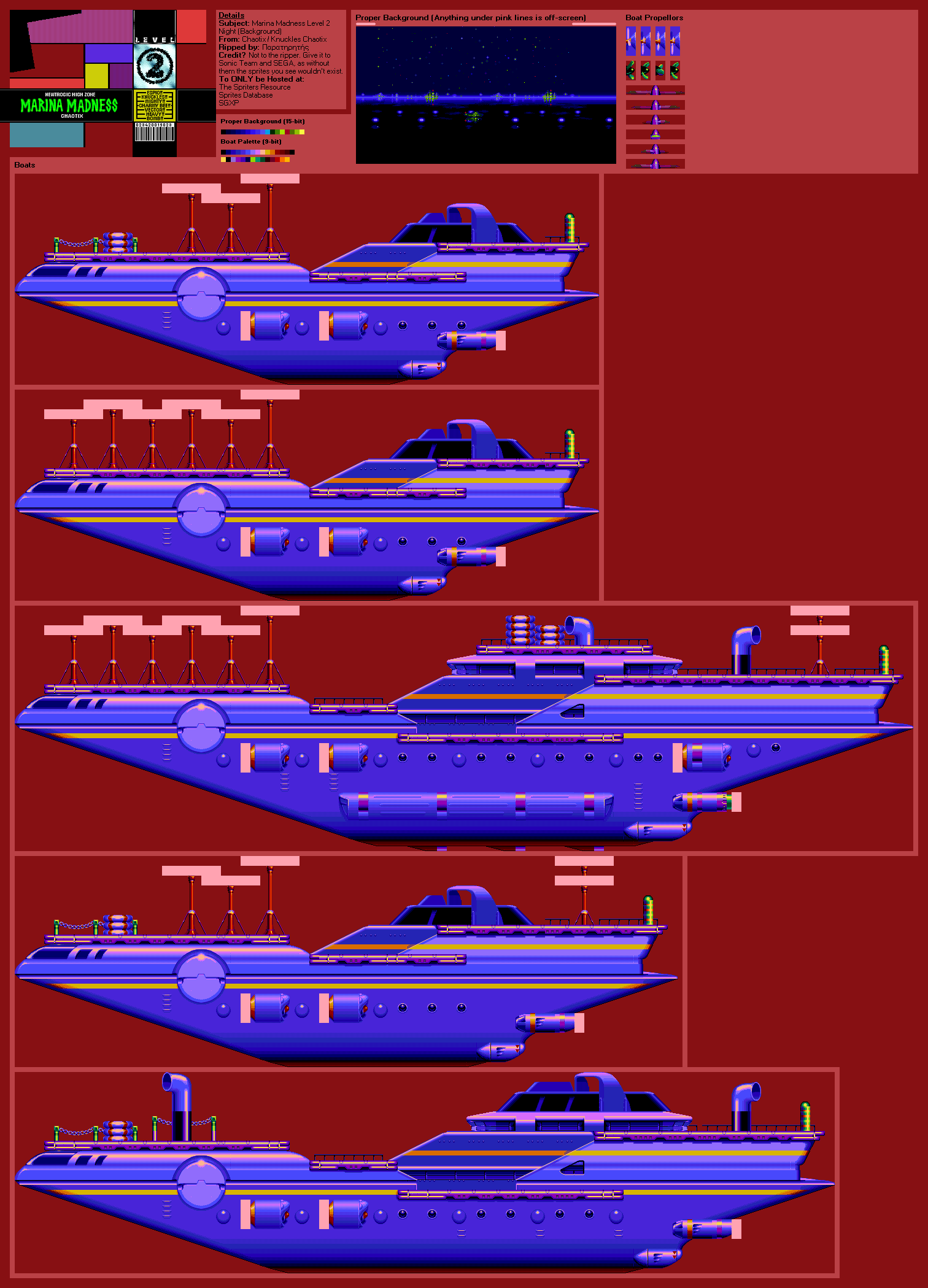 Marina Madness Level 2 (Night) (Chaotix)
