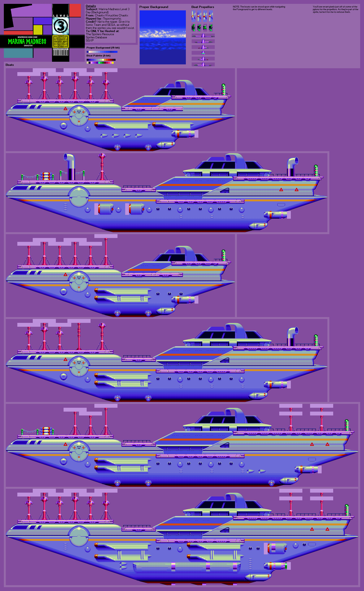 Marina Madness Level 3 (Day) (Chaotix)