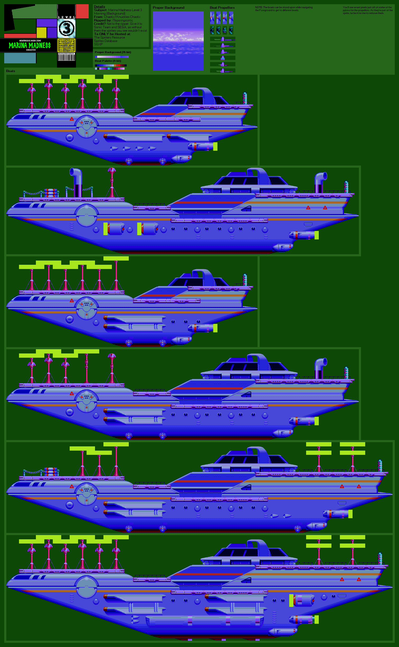 Marina Madness Level 3 (Morning) (Chaotix)