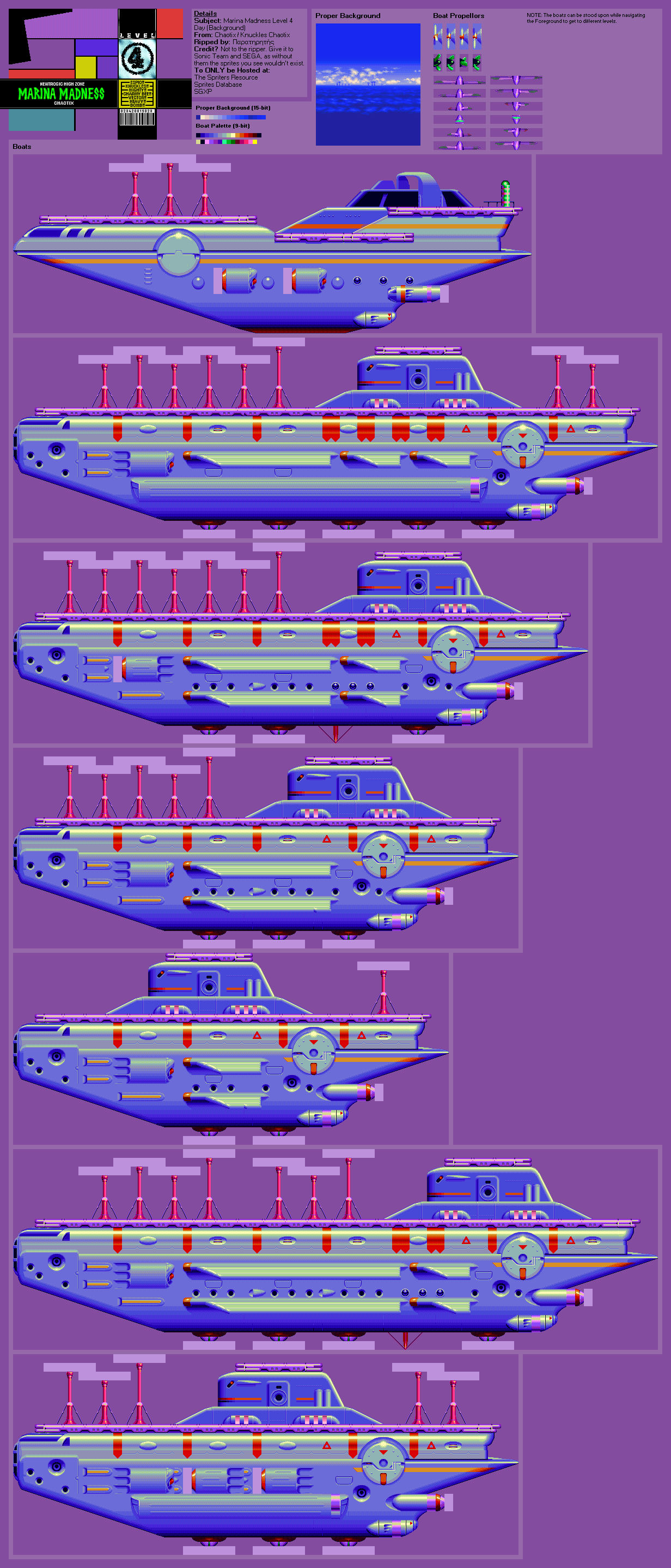 Marina Madness Level 4 (Day) (Chaotix)