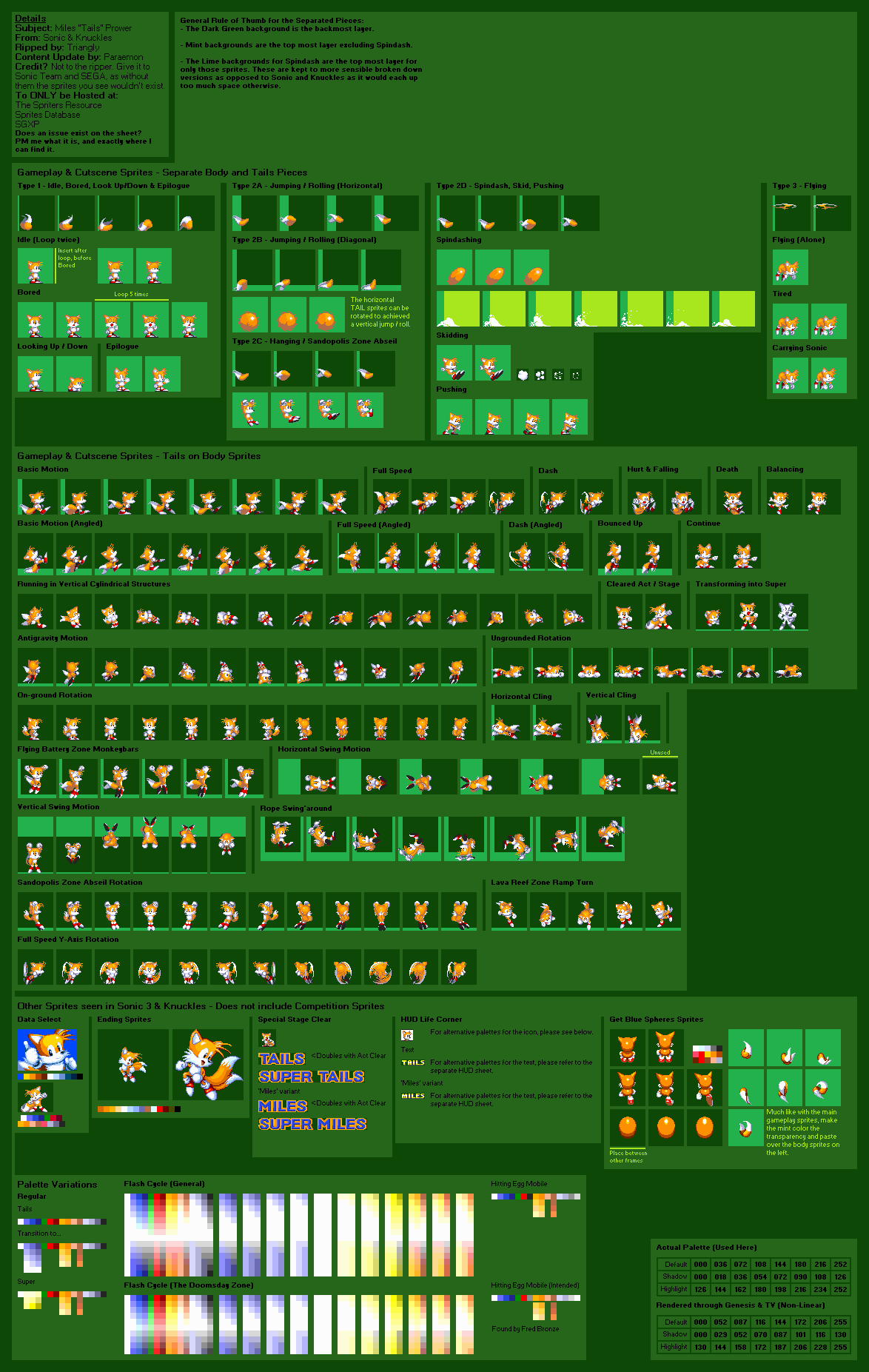 Miles "Tails" Prower (Lock-On) (S&K)