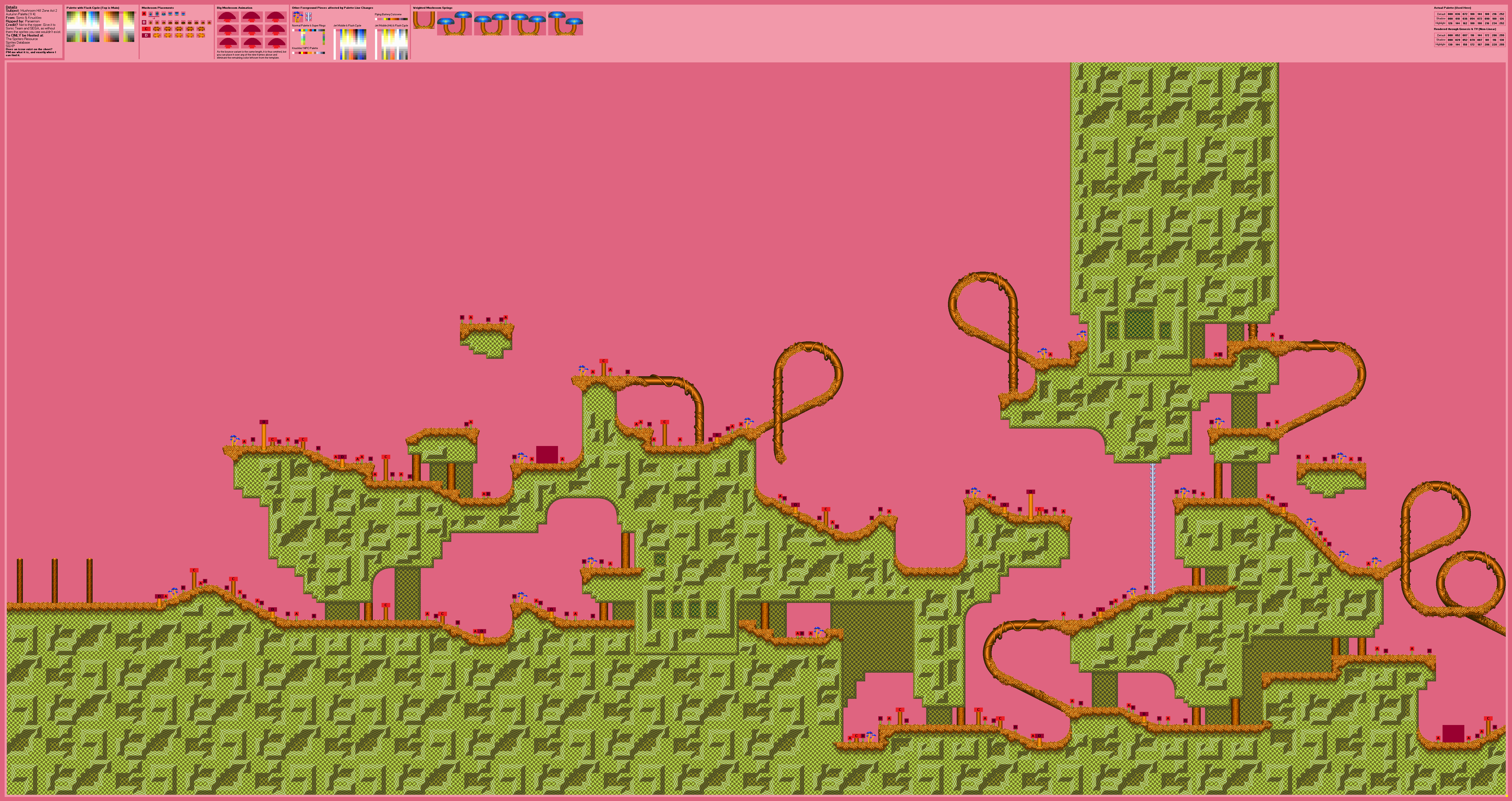Mushroom Hill Zone Act 2 (Autumn) (S&K), part 1 of 4
