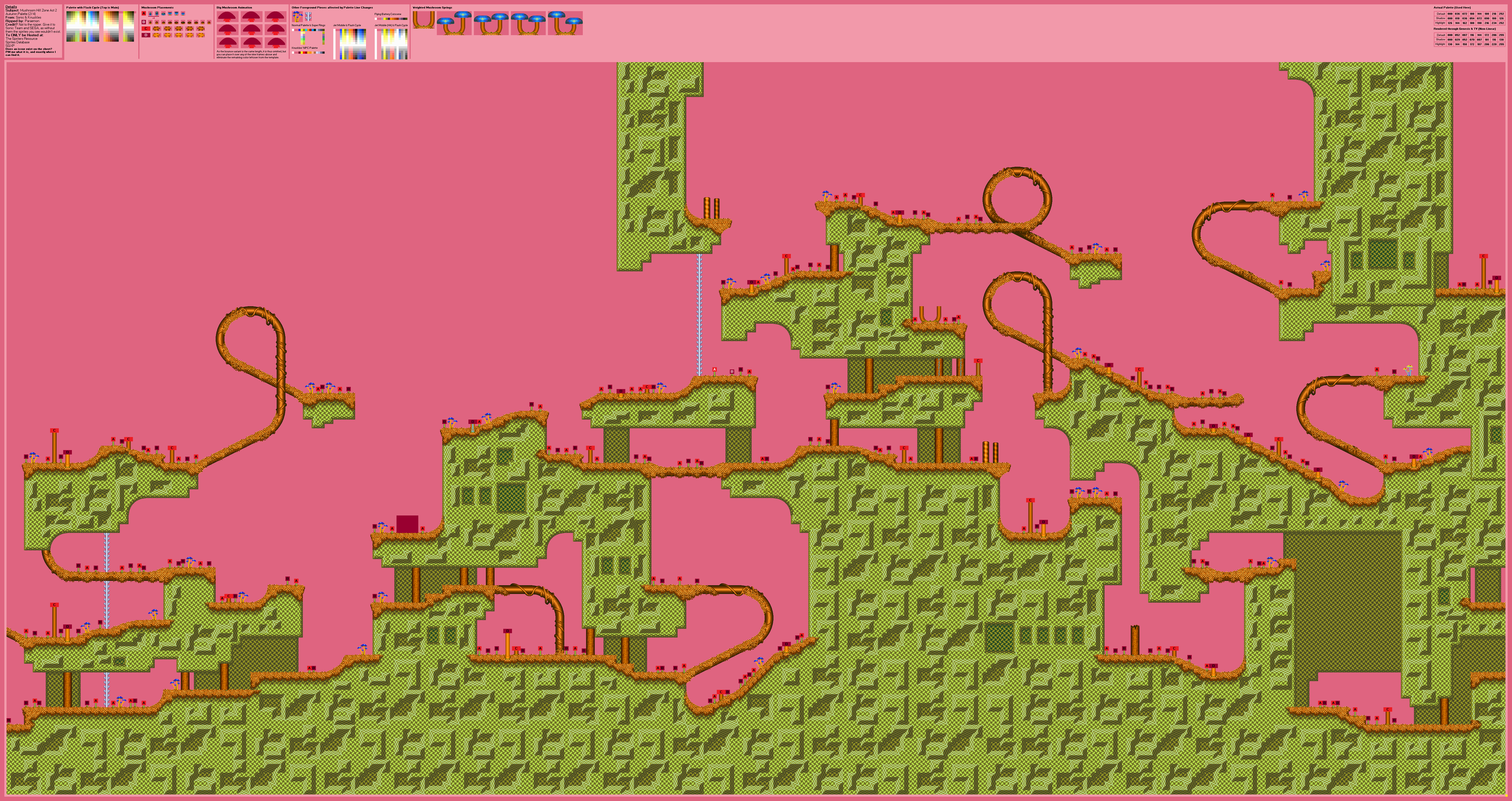 Mushroom Hill Zone Act 2 (Autumn) (S&K), part 2 of 4