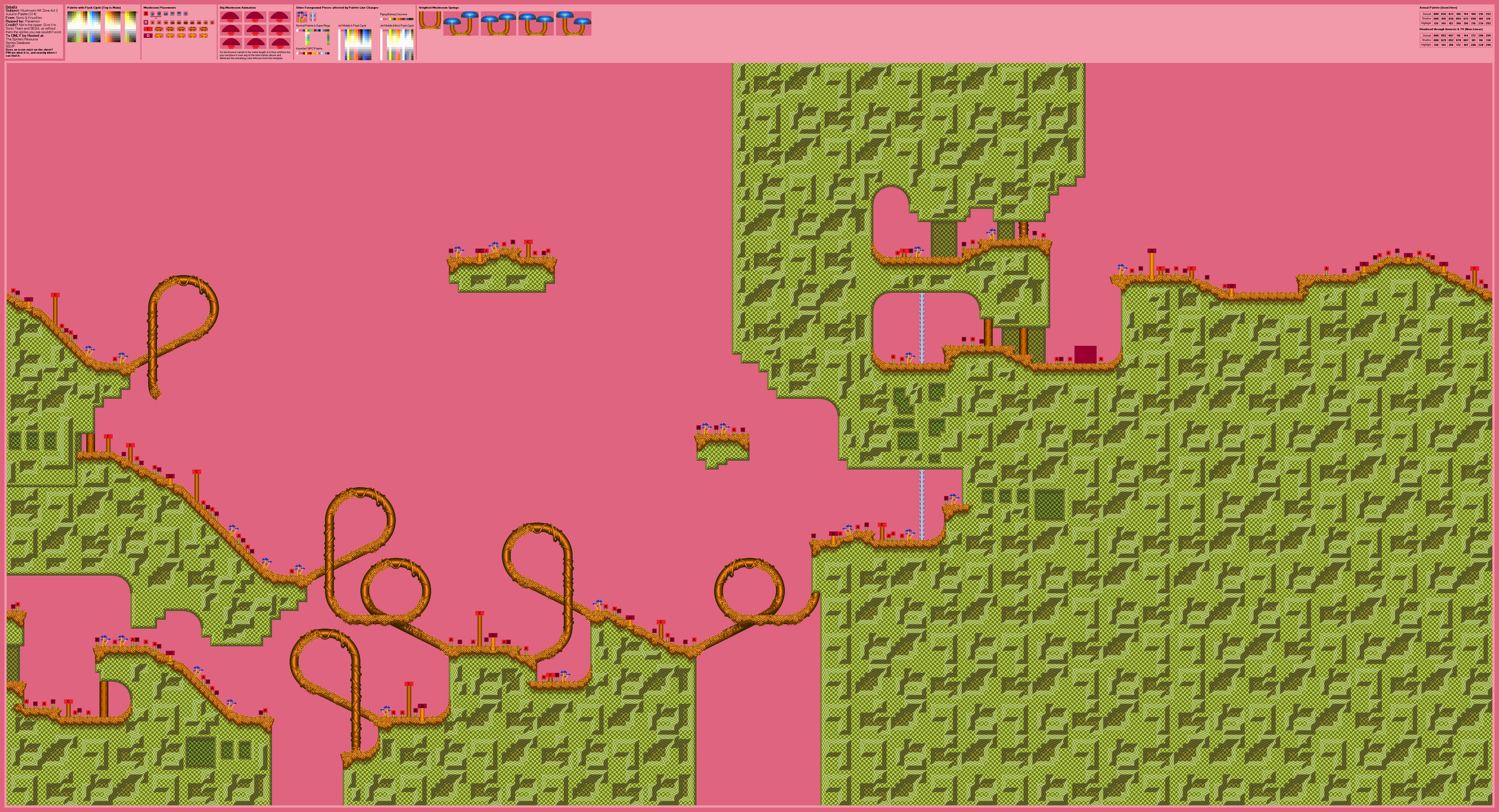 Mushroom Hill Zone Act 2 (Autumn) (S&K), part 3 of 4