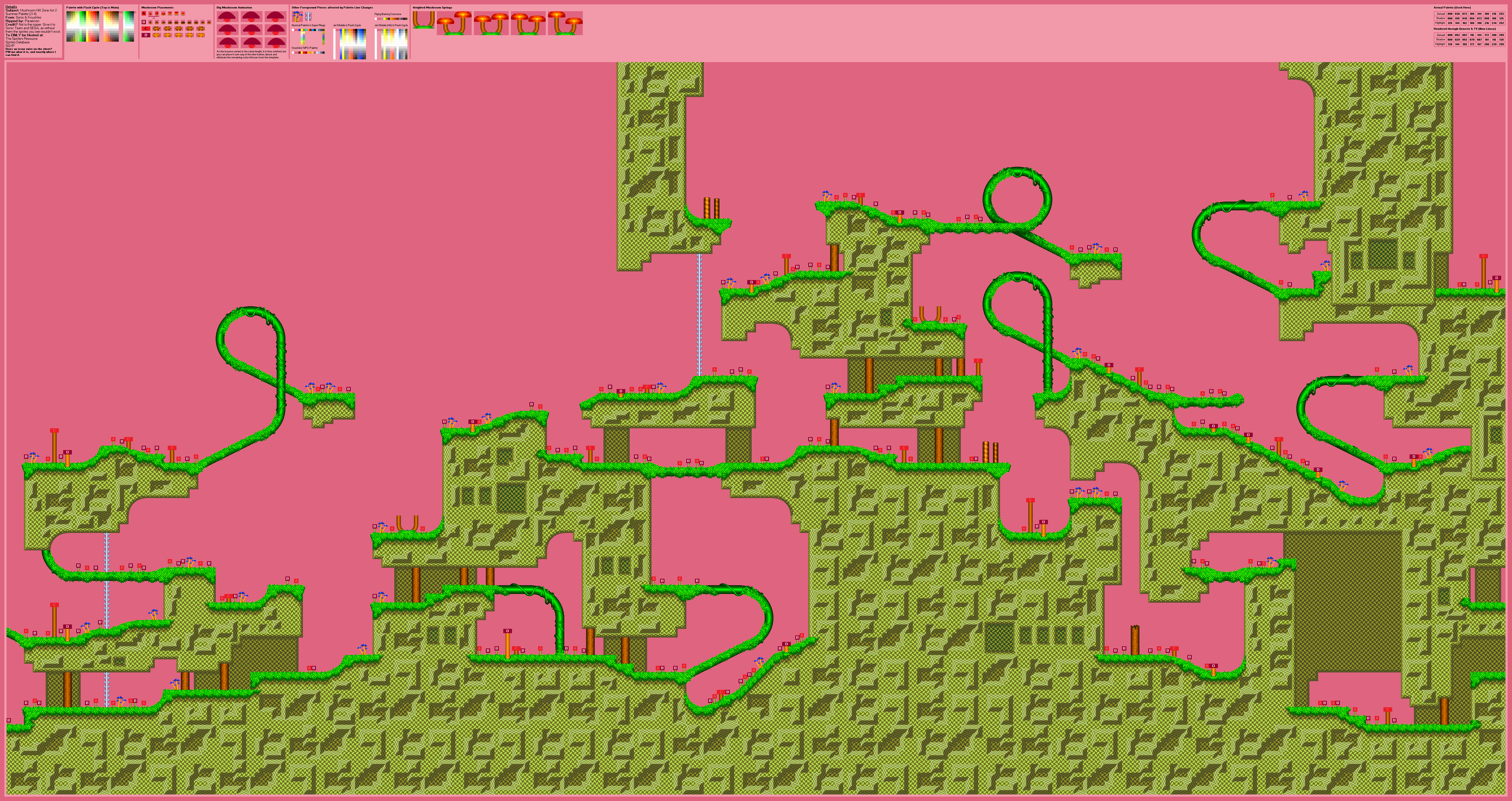 Mushroom Hill Zone Act 2 (Summer) (S&K), part 2 of 4
