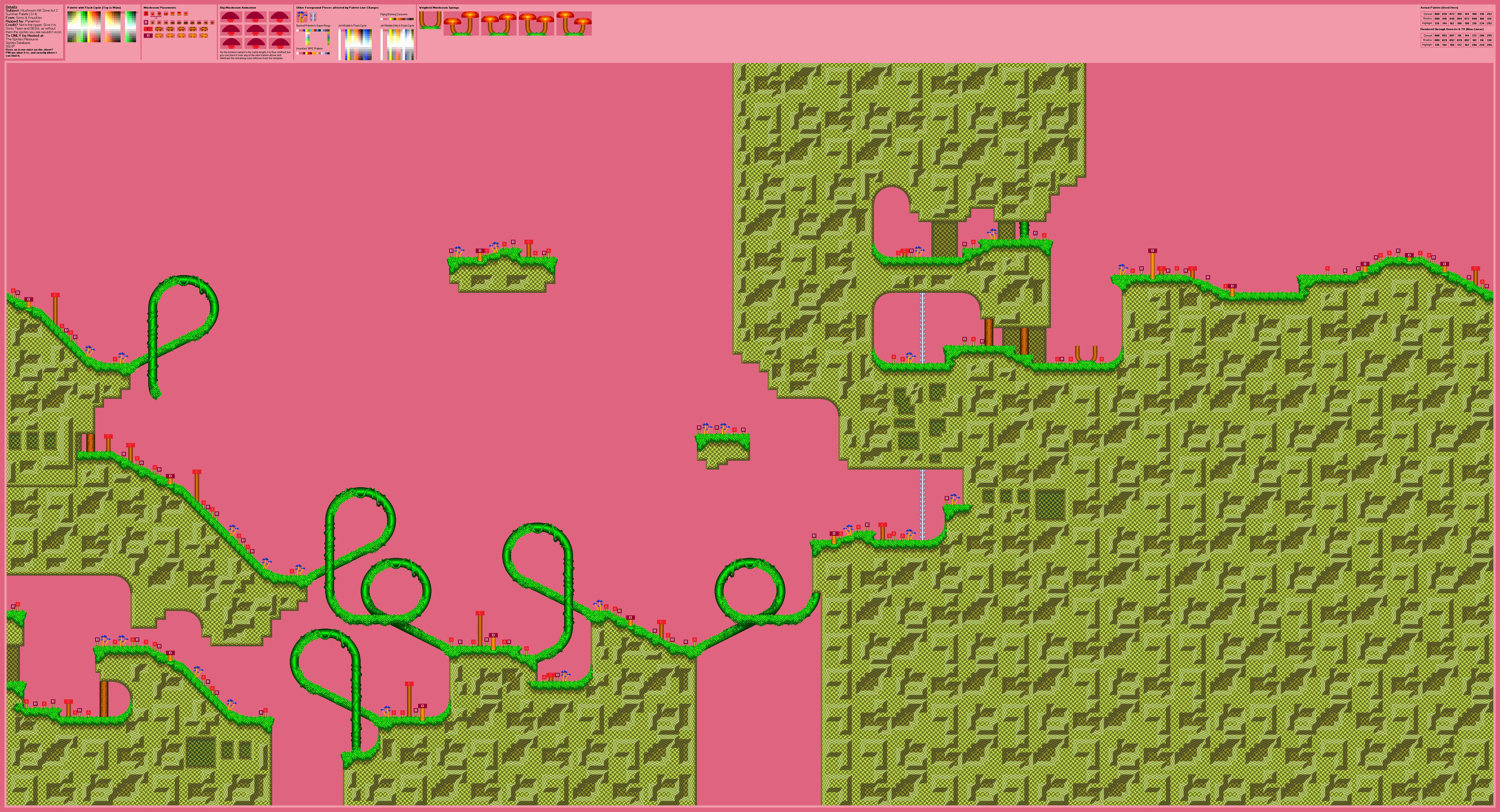 Mushroom Hill Zone Act 2 (Summer) (S&K), part 3 of 4
