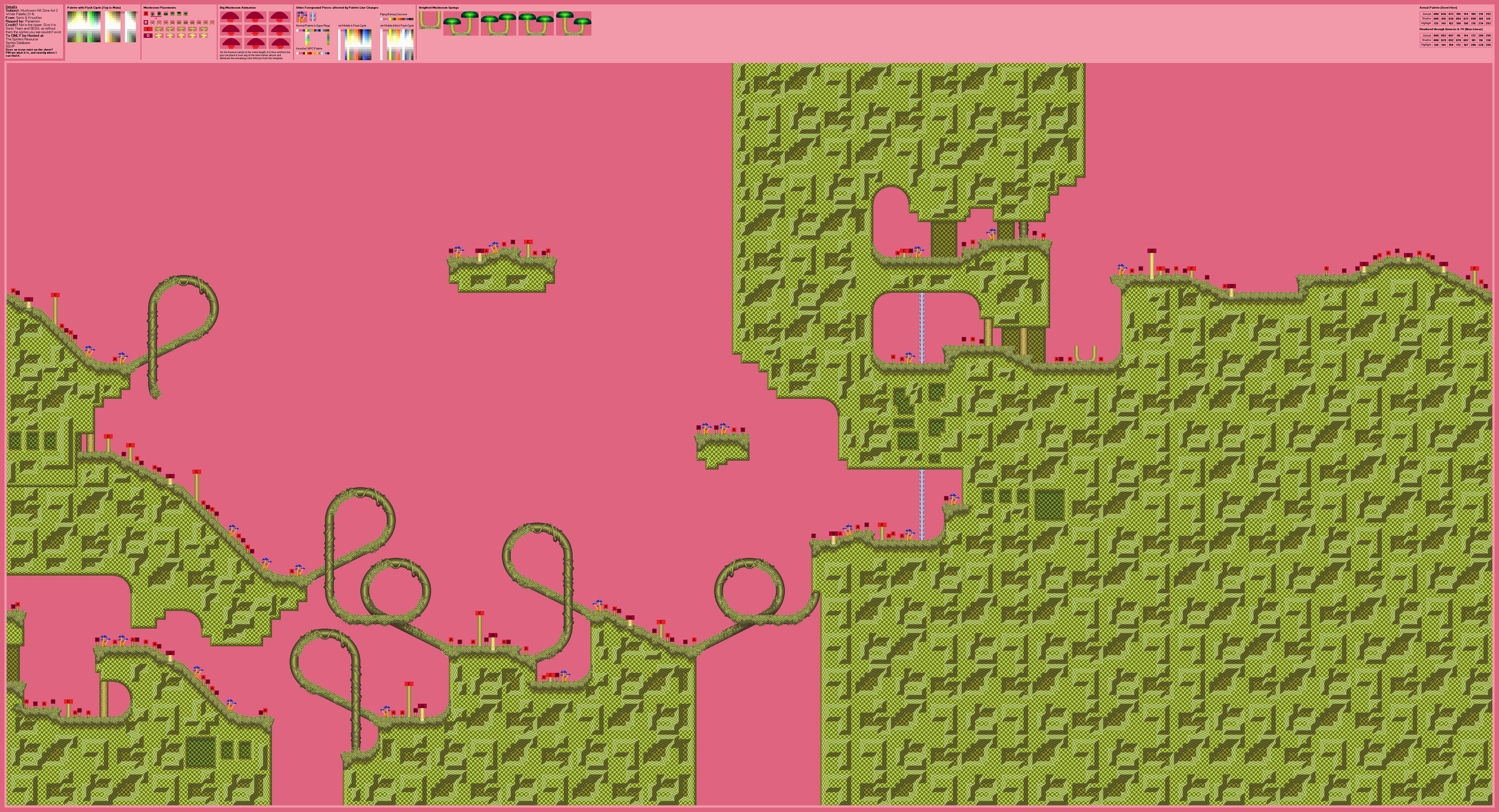Mushroom Hill Zone Act 2 (Winter) (S&K), part 3 of 4